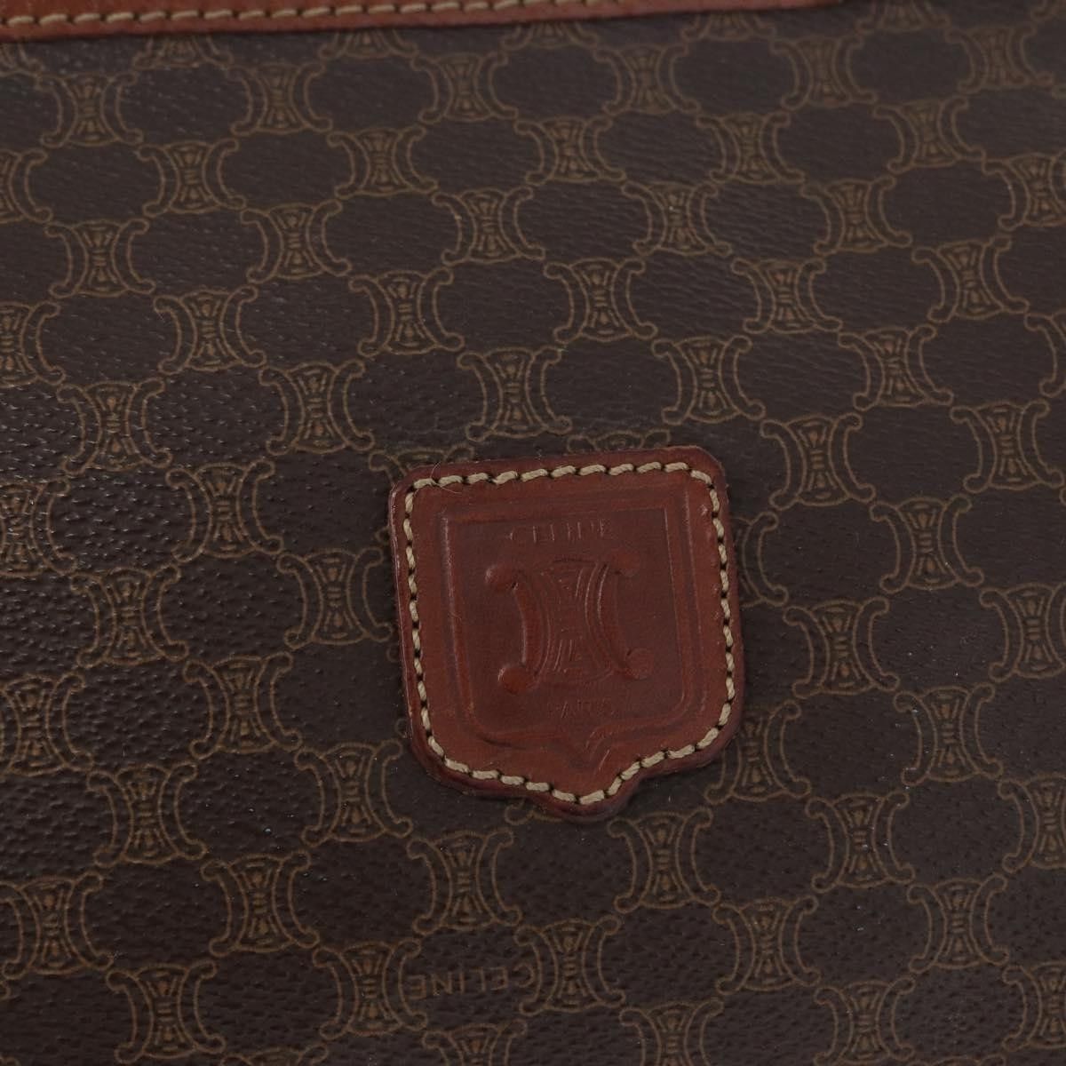 Celine Celine Macadam Pochette Canvas and Leather Size ONE SIZE - 17 Thumbnail