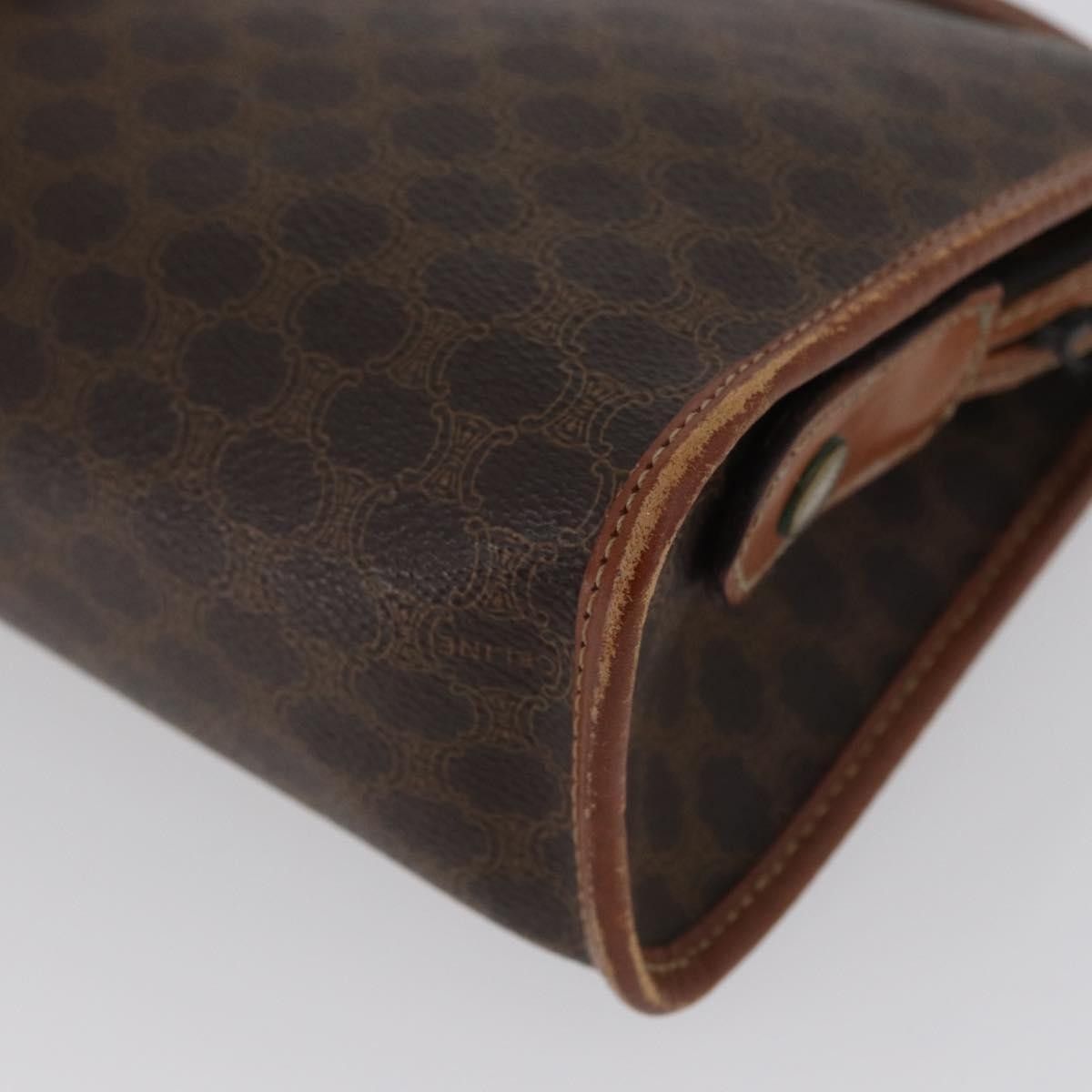 Celine Celine Macadam Pochette Canvas and Leather Size ONE SIZE - 10 Thumbnail