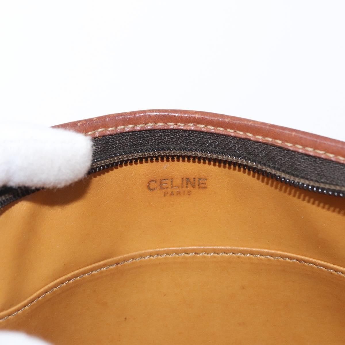 Celine Celine Macadam Pochette Canvas and Leather Size ONE SIZE - 6 Thumbnail