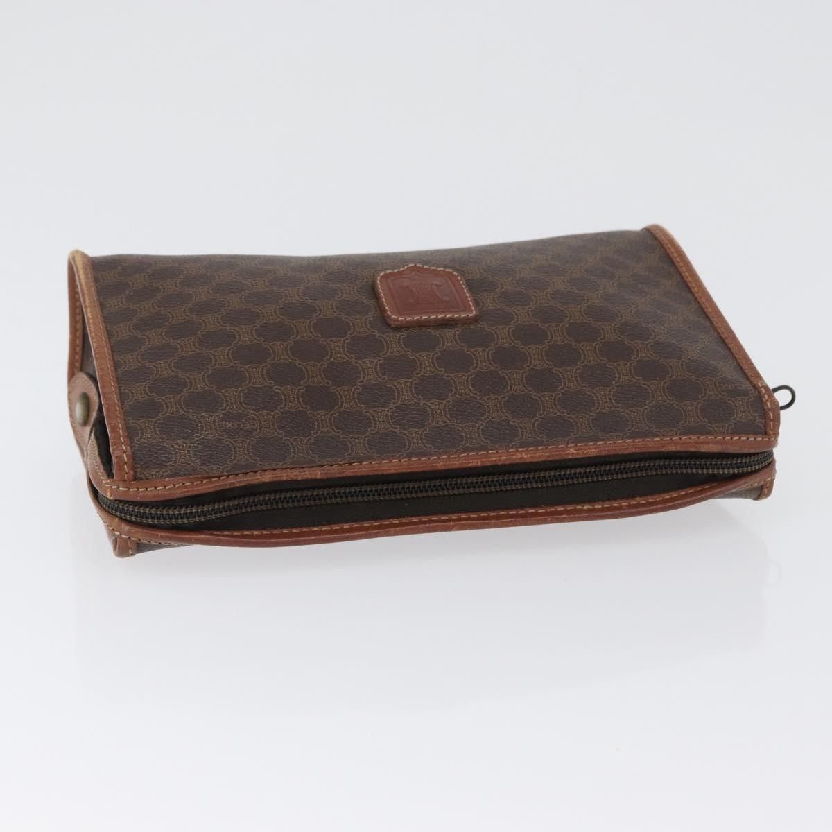 Celine Celine Macadam Pochette Canvas and Leather Size ONE SIZE - 13 Thumbnail