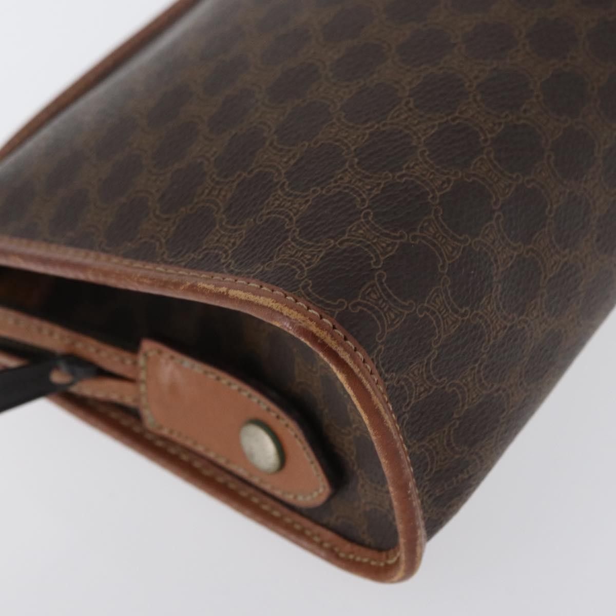 Celine Celine Macadam Pochette Canvas and Leather Size ONE SIZE - 7 Thumbnail