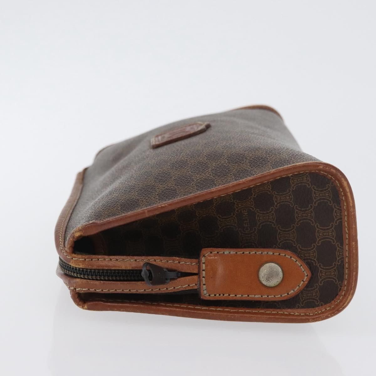 Celine Celine Macadam Pochette Canvas and Leather Size ONE SIZE - 4 Thumbnail