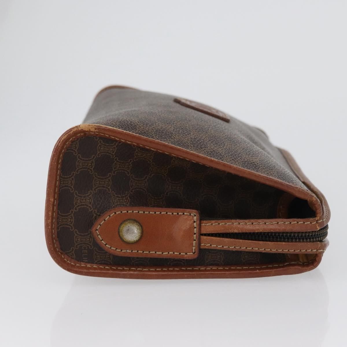 Celine Celine Macadam Pochette Canvas and Leather Size ONE SIZE - 3 Thumbnail