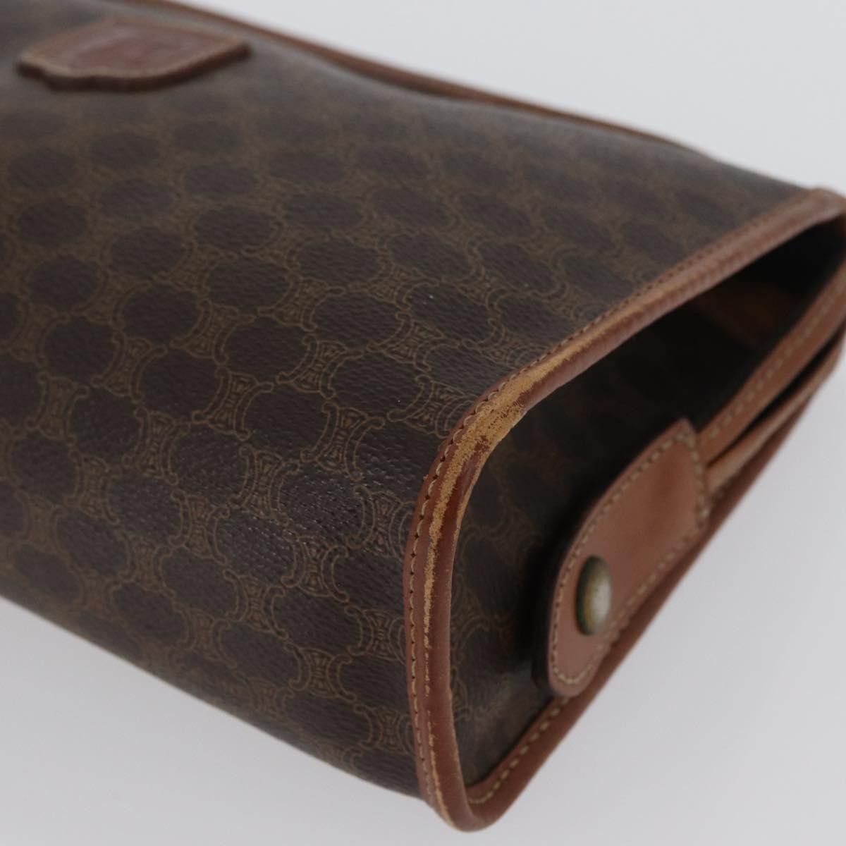 Celine Celine Macadam Pochette Canvas and Leather Size ONE SIZE - 9 Thumbnail