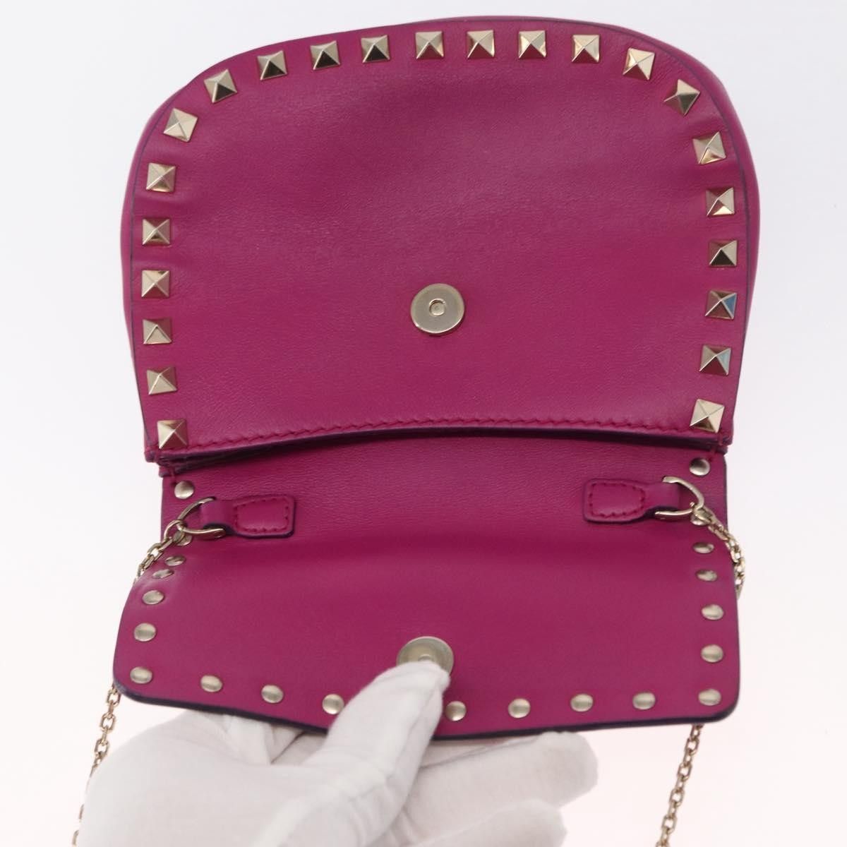 Valentino Valentino Garavani Rockstud Saddle Leather Size ONE SIZE - 13 Thumbnail