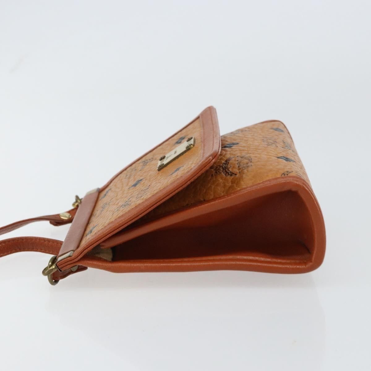 MCM MCM Visetos Shoulder bag Canvas and Leather Size ONE SIZE - 4 Thumbnail