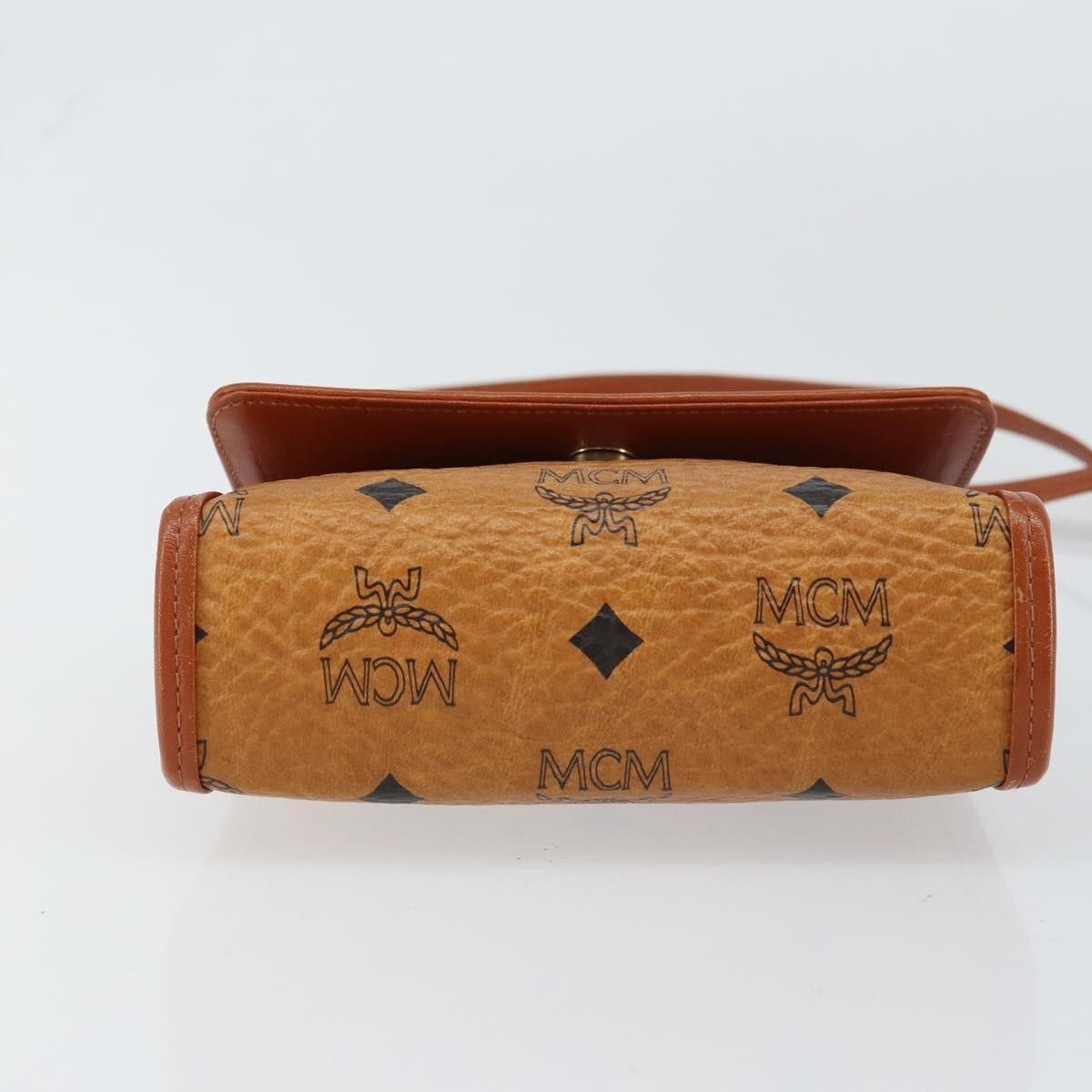 MCM MCM Visetos Shoulder bag Canvas and Leather Size ONE SIZE - 13 Thumbnail