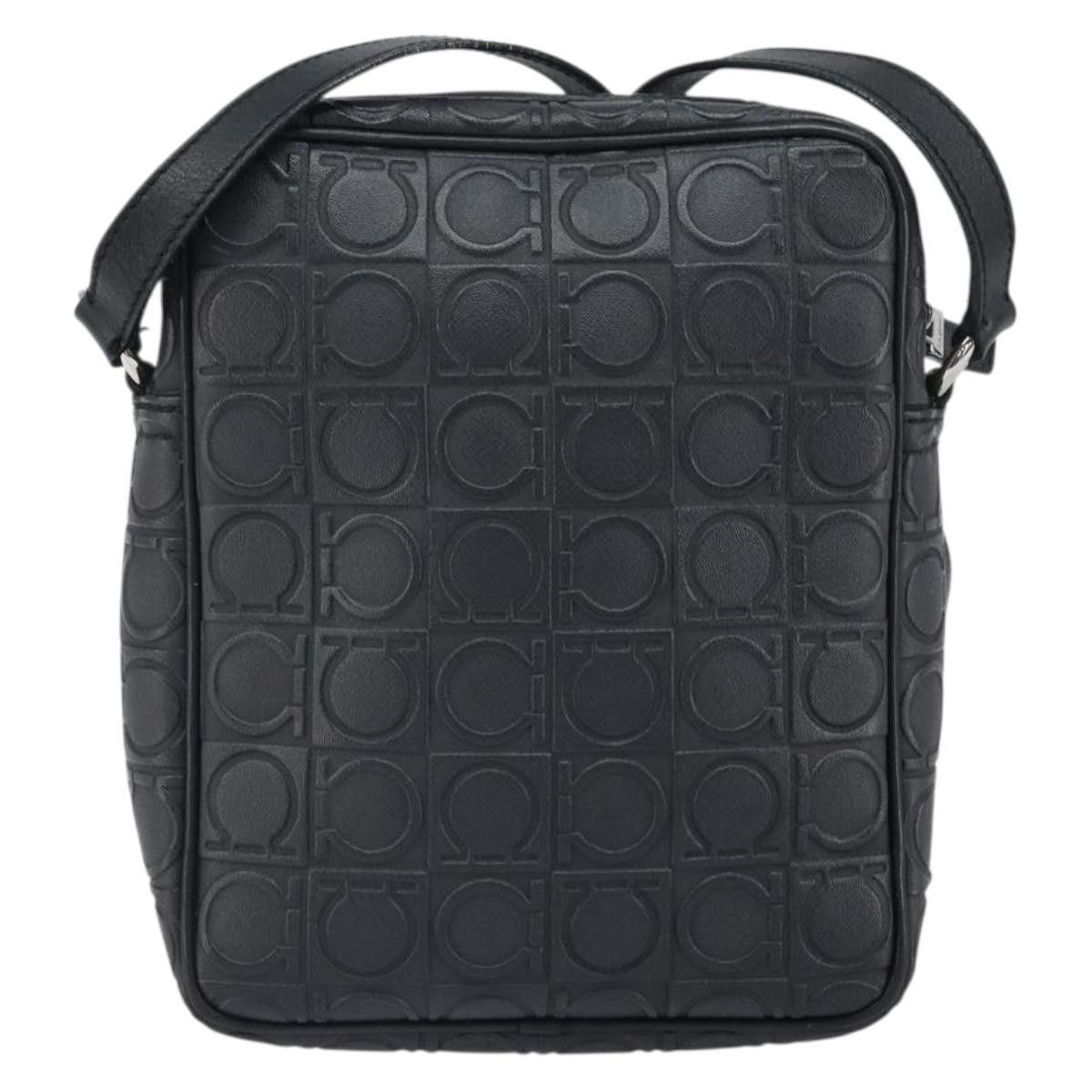 Salvatore Ferragamo Salvatore Ferragamo Gancini Shoulder Bag Leather Size ONE SIZE - 2 Thumbnail