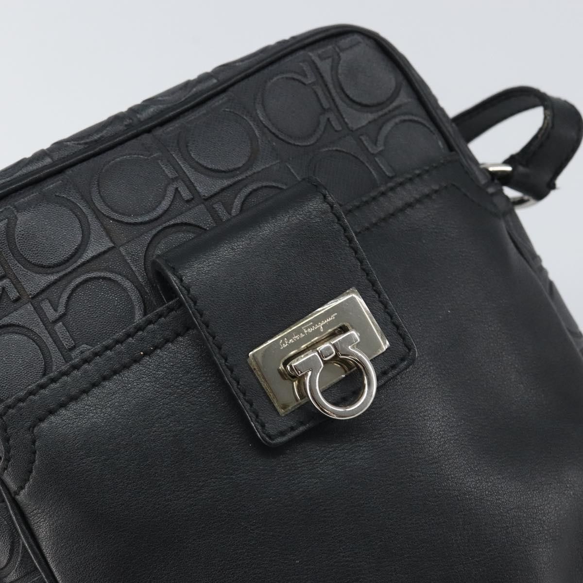 Salvatore Ferragamo Salvatore Ferragamo Gancini Shoulder Bag Leather Size ONE SIZE - 12 Thumbnail