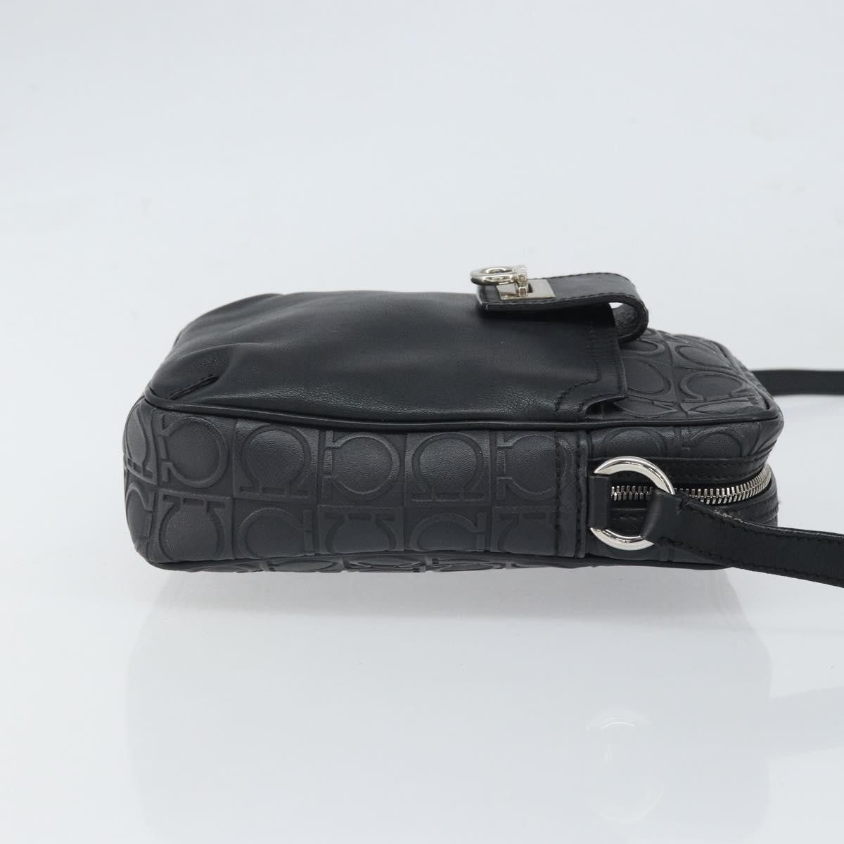 Salvatore Ferragamo Salvatore Ferragamo Gancini Shoulder Bag Leather Size ONE SIZE - 3 Thumbnail
