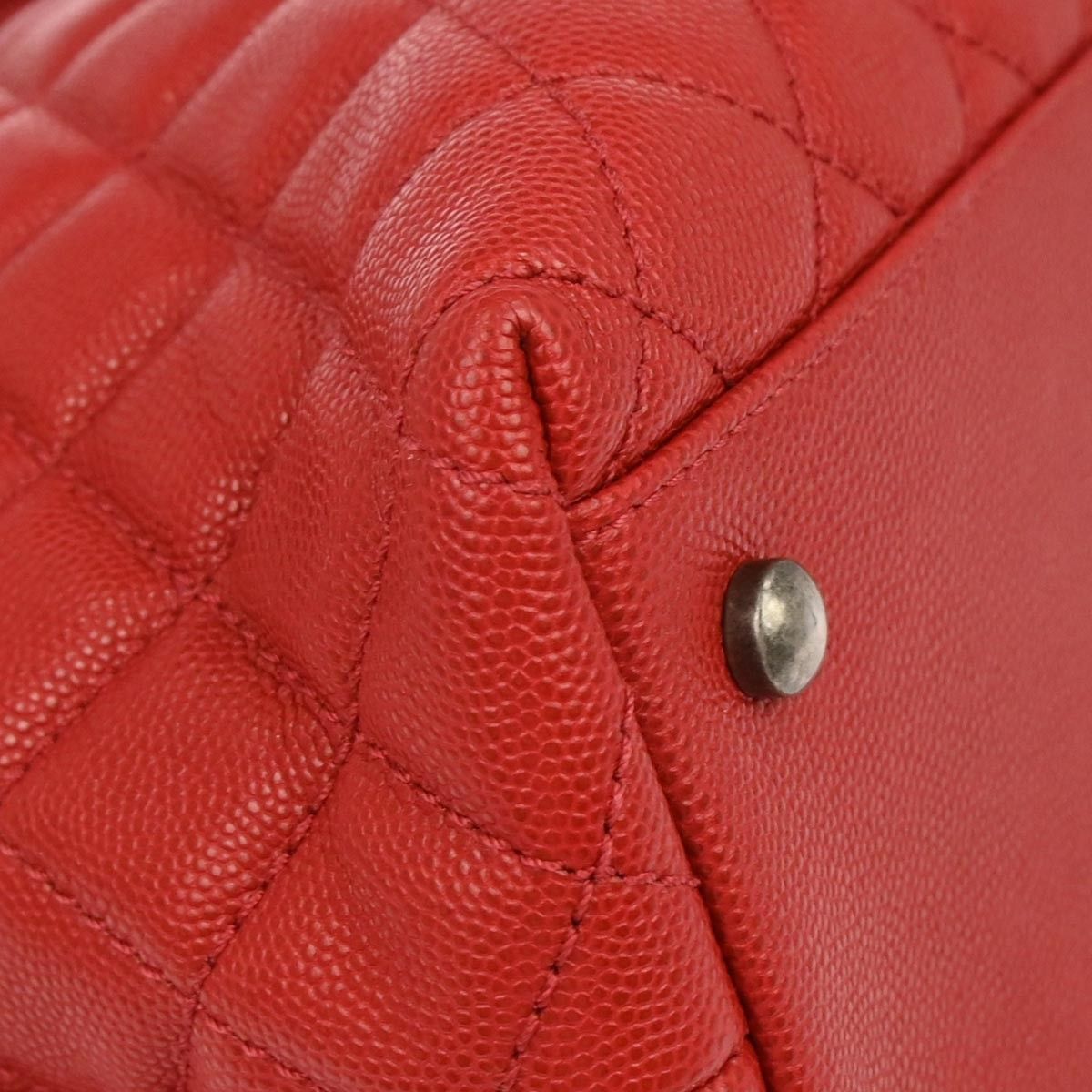Chanel Chanel Coco Top Handle Bag Quilted Caviar Size ONE SIZE - 7 Thumbnail
