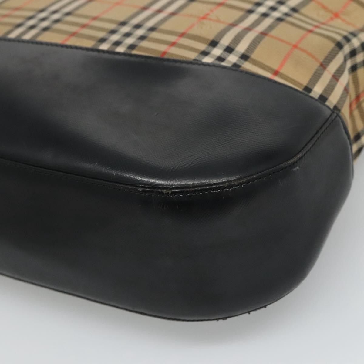 Burberry Burberry Nova Check Tote Canvas and Leather Size ONE SIZE - 8 Thumbnail