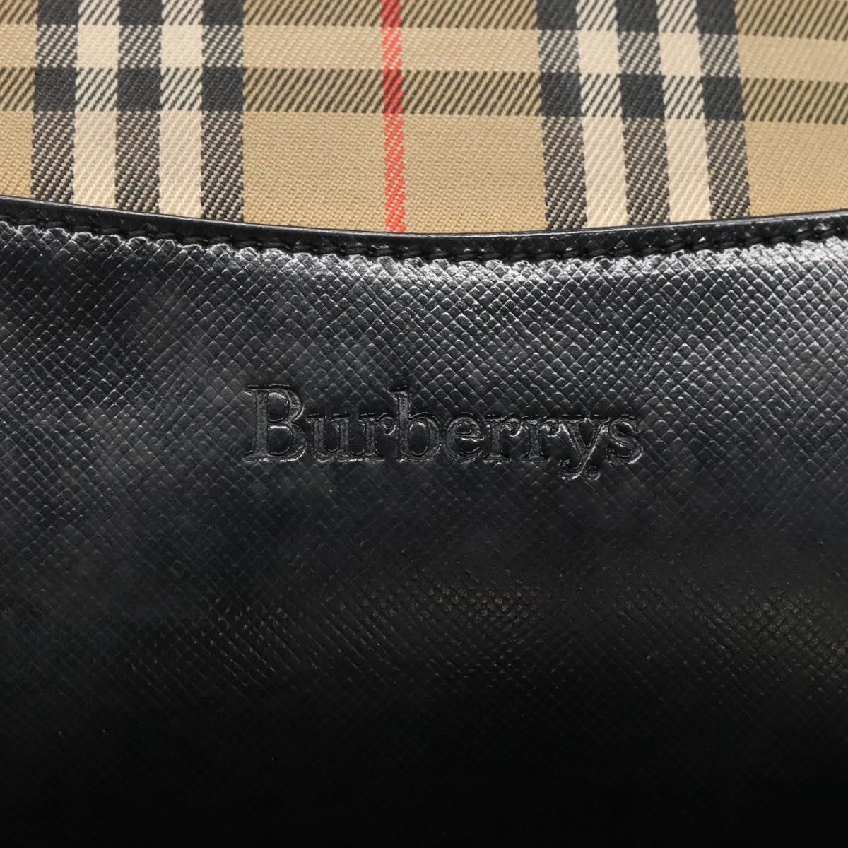 Burberry Burberry Nova Check Tote Canvas and Leather Size ONE SIZE - 6 Thumbnail