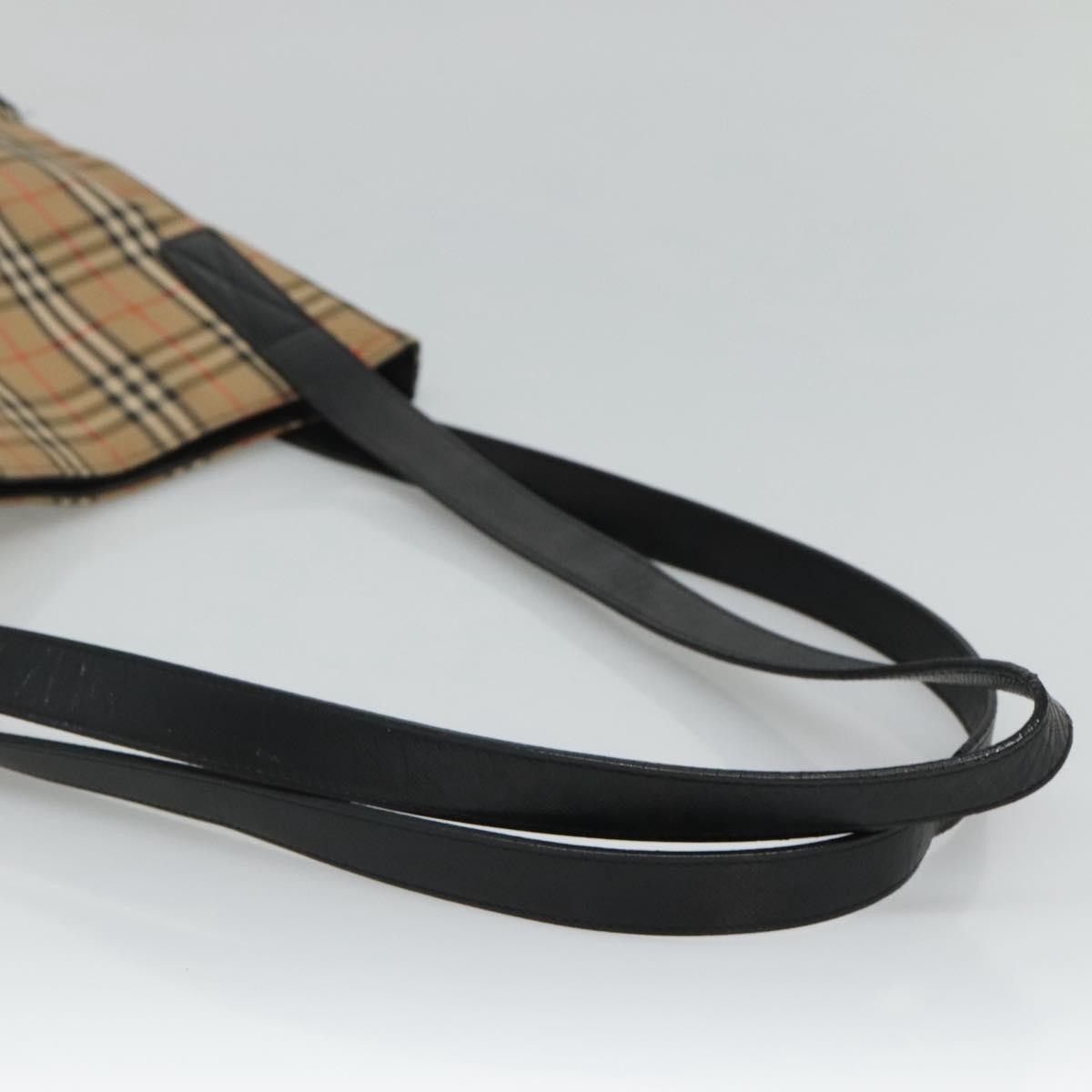 Burberry Burberry Nova Check Tote Canvas and Leather Size ONE SIZE - 7 Thumbnail