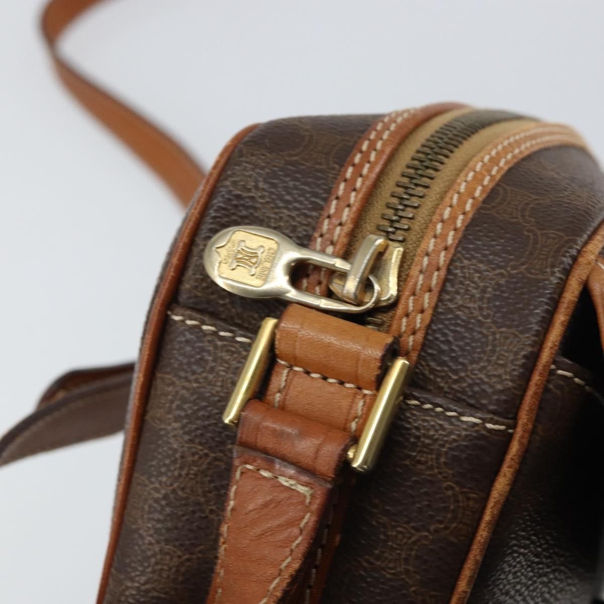 Celine Celine Vintage Macadam Canvas and Leather Size ONE SIZE - 18 Thumbnail