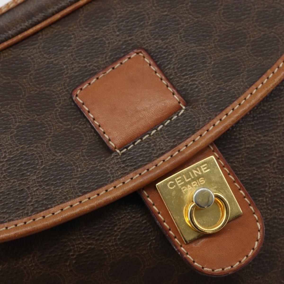 Celine Celine Vintage Macadam Canvas and Leather Size ONE SIZE - 12 Thumbnail