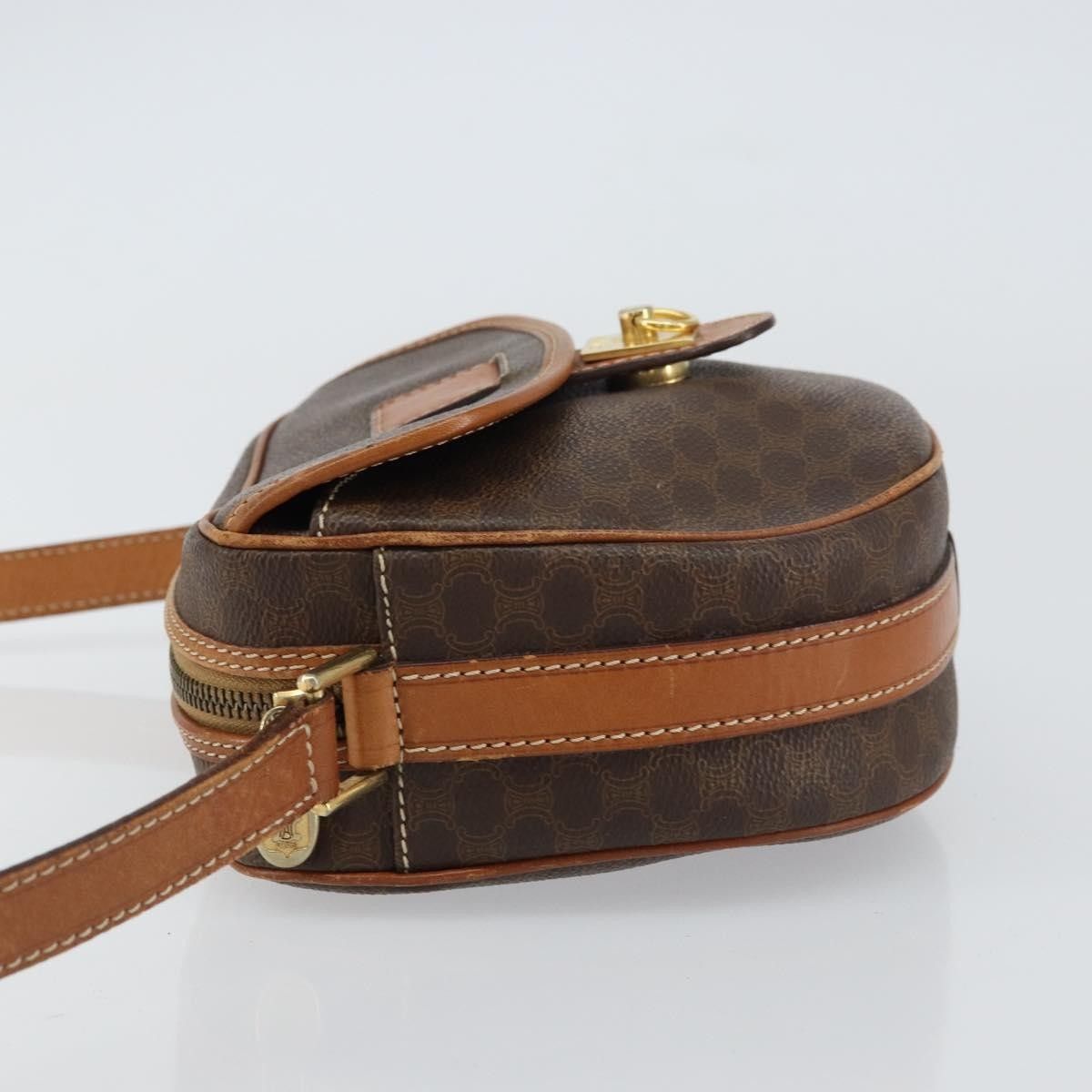 Celine Celine Vintage Macadam Canvas and Leather Size ONE SIZE - 4 Thumbnail