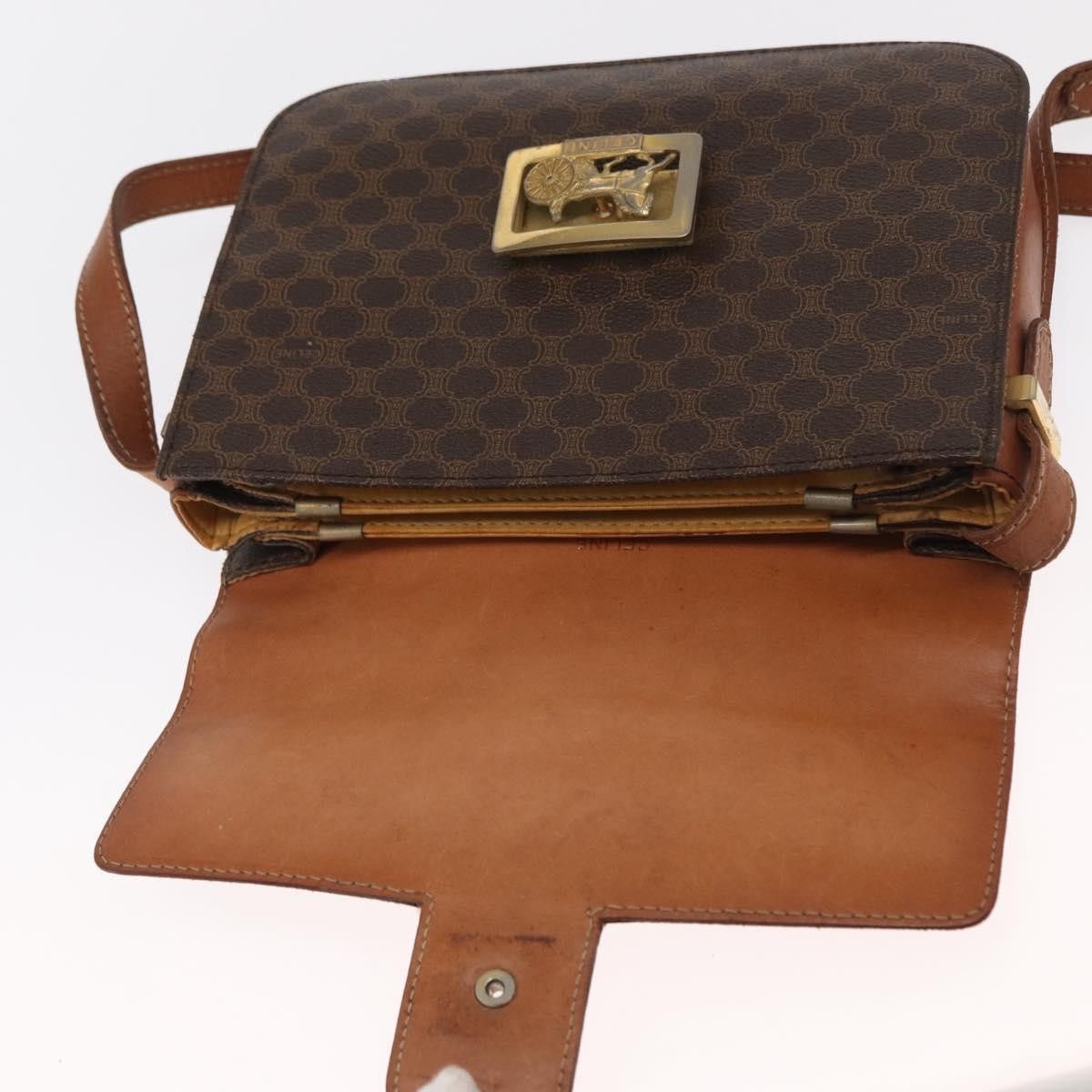 Celine Celine Vintage Horse Carriage Macadam Canvas Size ONE SIZE - 16 Thumbnail