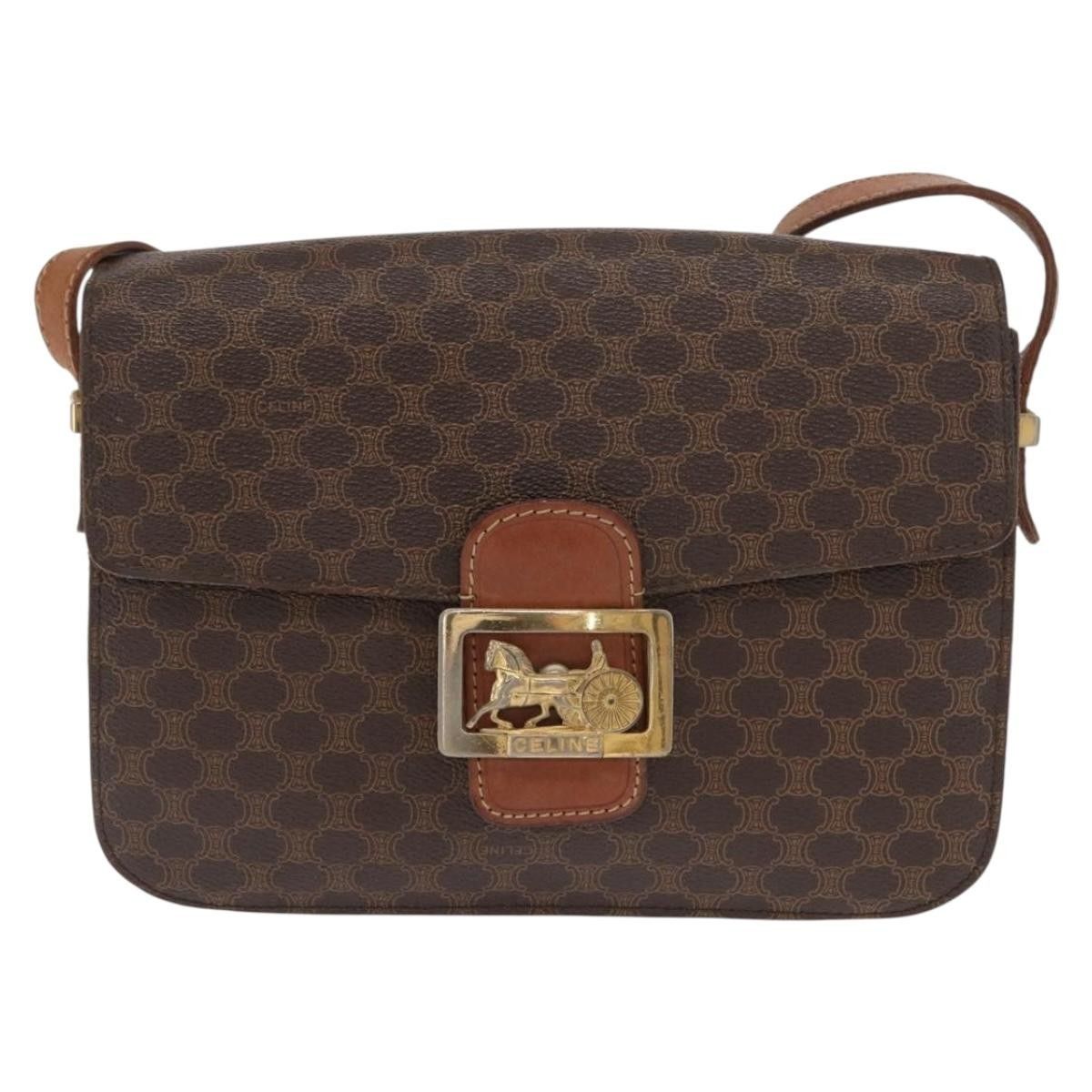 Celine Celine Vintage Horse Carriage Macadam Canvas Size ONE SIZE - 20 Thumbnail