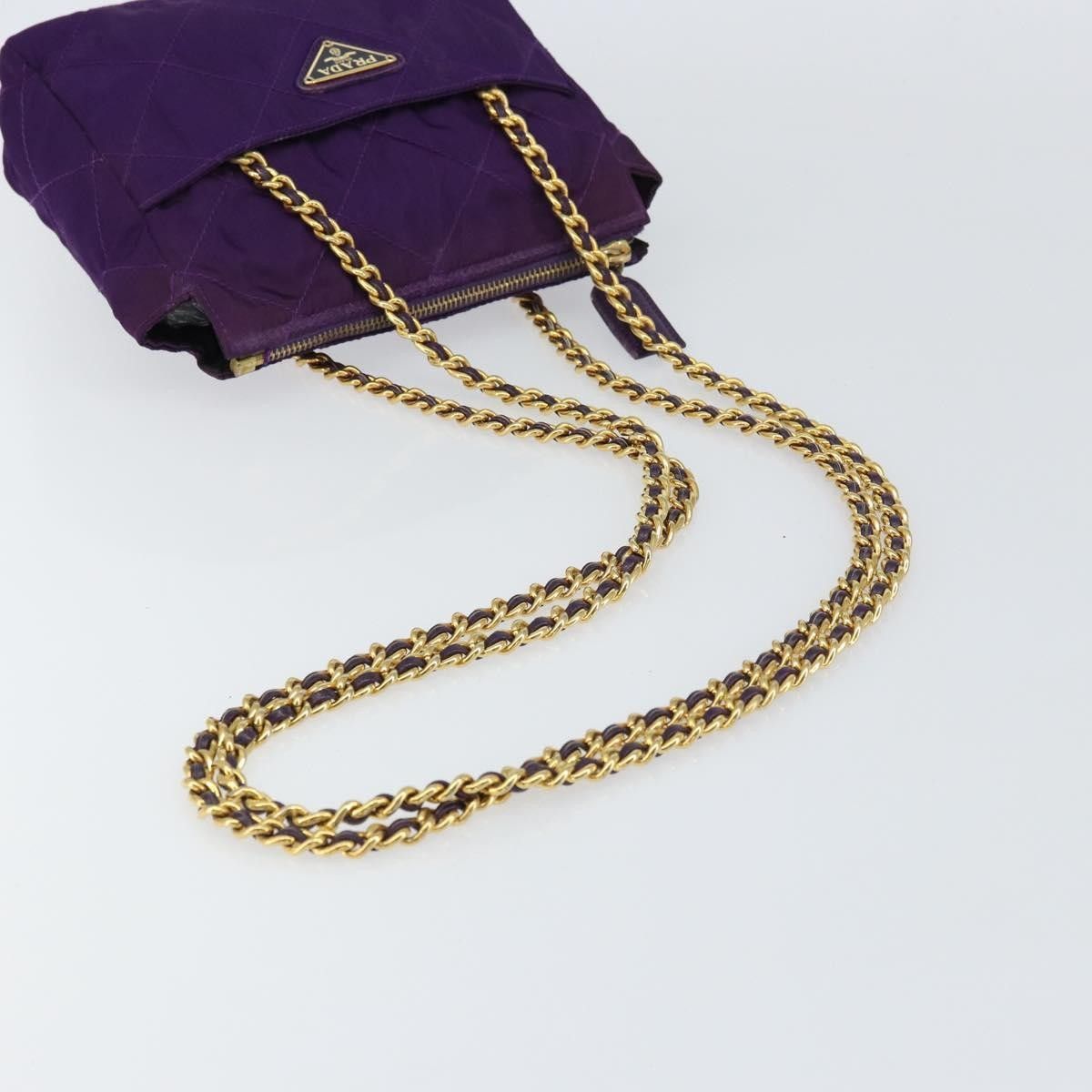 Prada Prada Re-Edition 1995 Chain Tote Quilted Re-Nylon Size ONE SIZE - 8 Thumbnail
