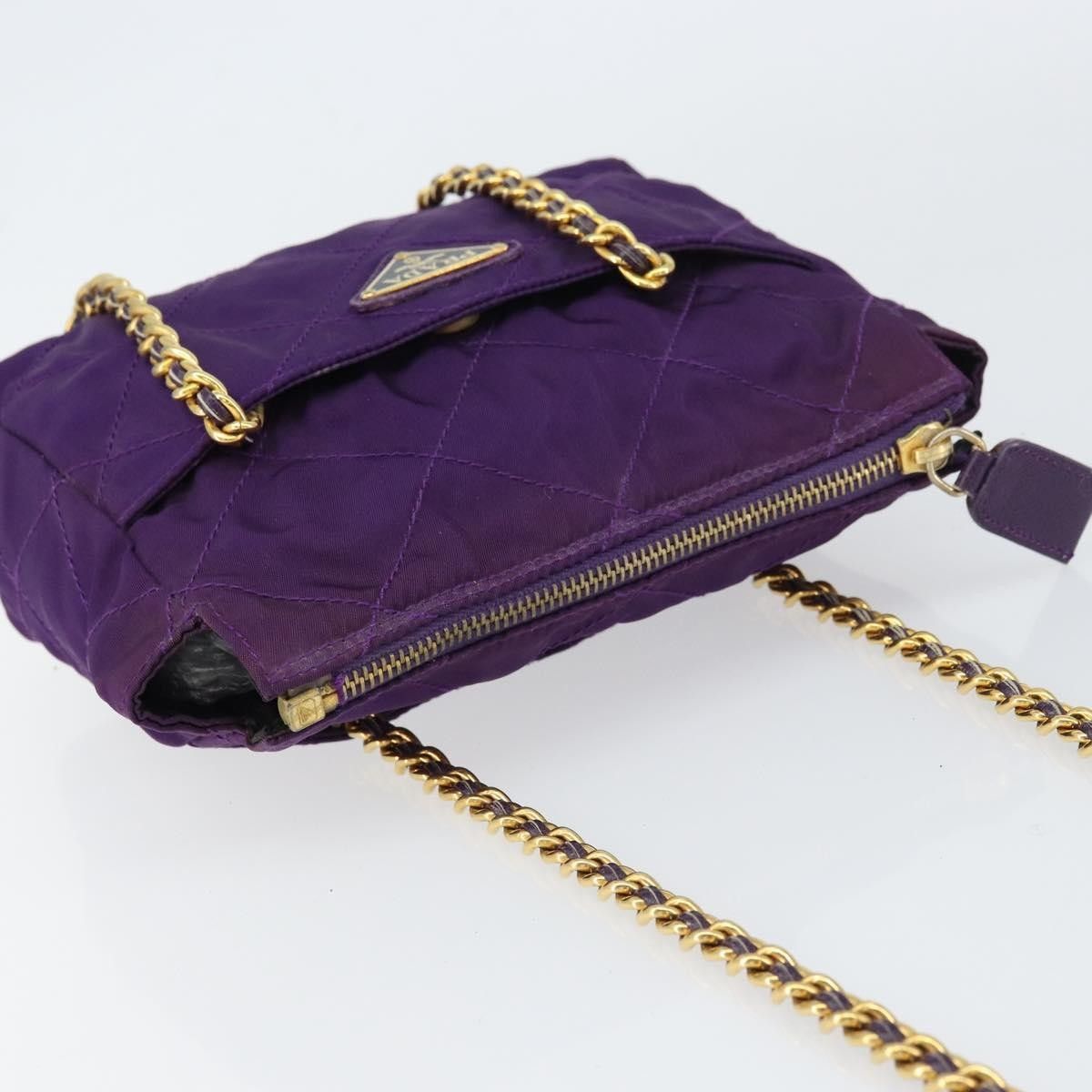 Prada Prada Re-Edition 1995 Chain Tote Quilted Re-Nylon Size ONE SIZE - 15 Thumbnail