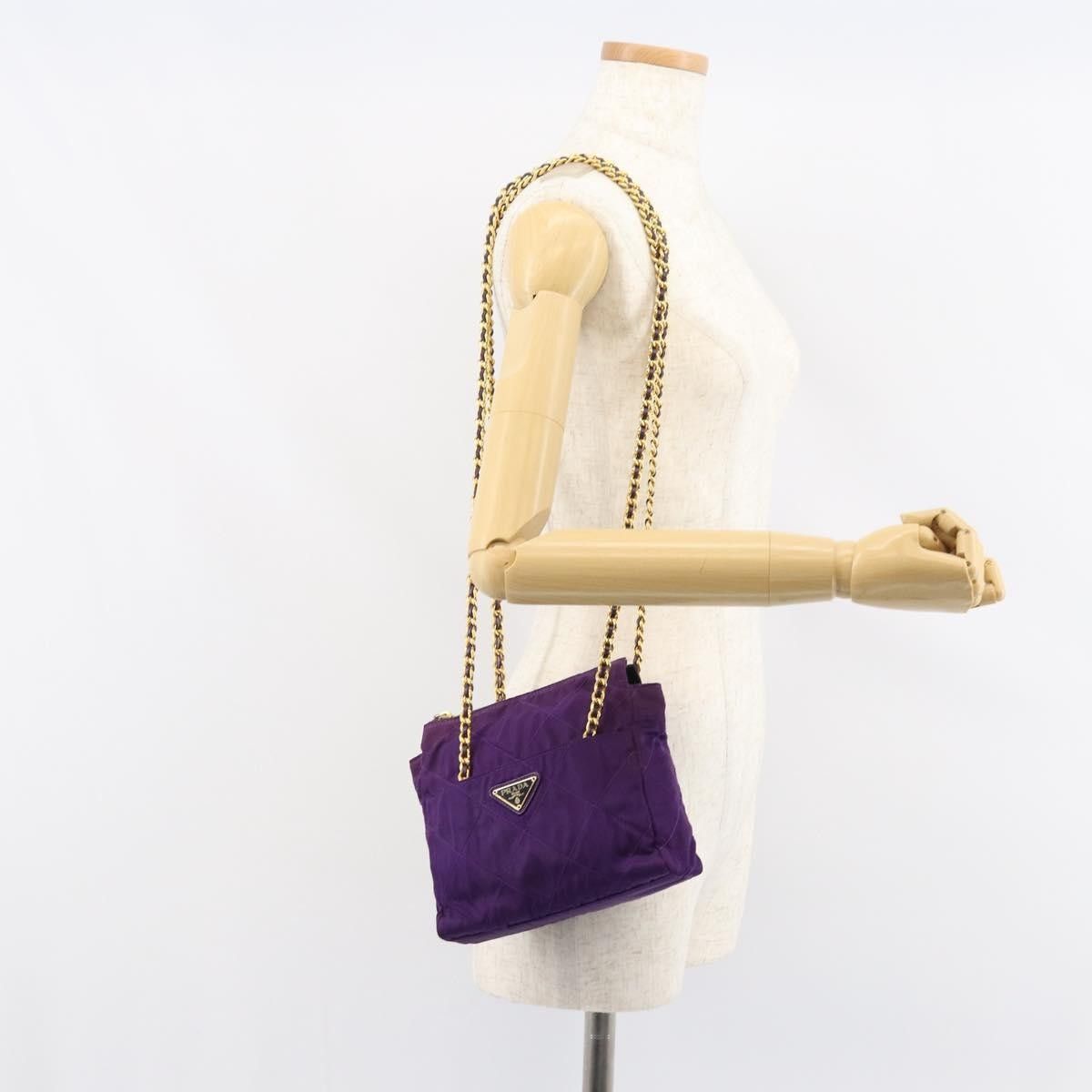 Prada Prada Re-Edition 1995 Chain Tote Quilted Re-Nylon Size ONE SIZE - 13 Thumbnail