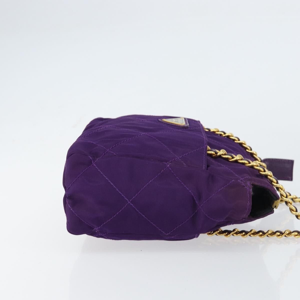 Prada Prada Re-Edition 1995 Chain Tote Quilted Re-Nylon Size ONE SIZE - 3 Thumbnail