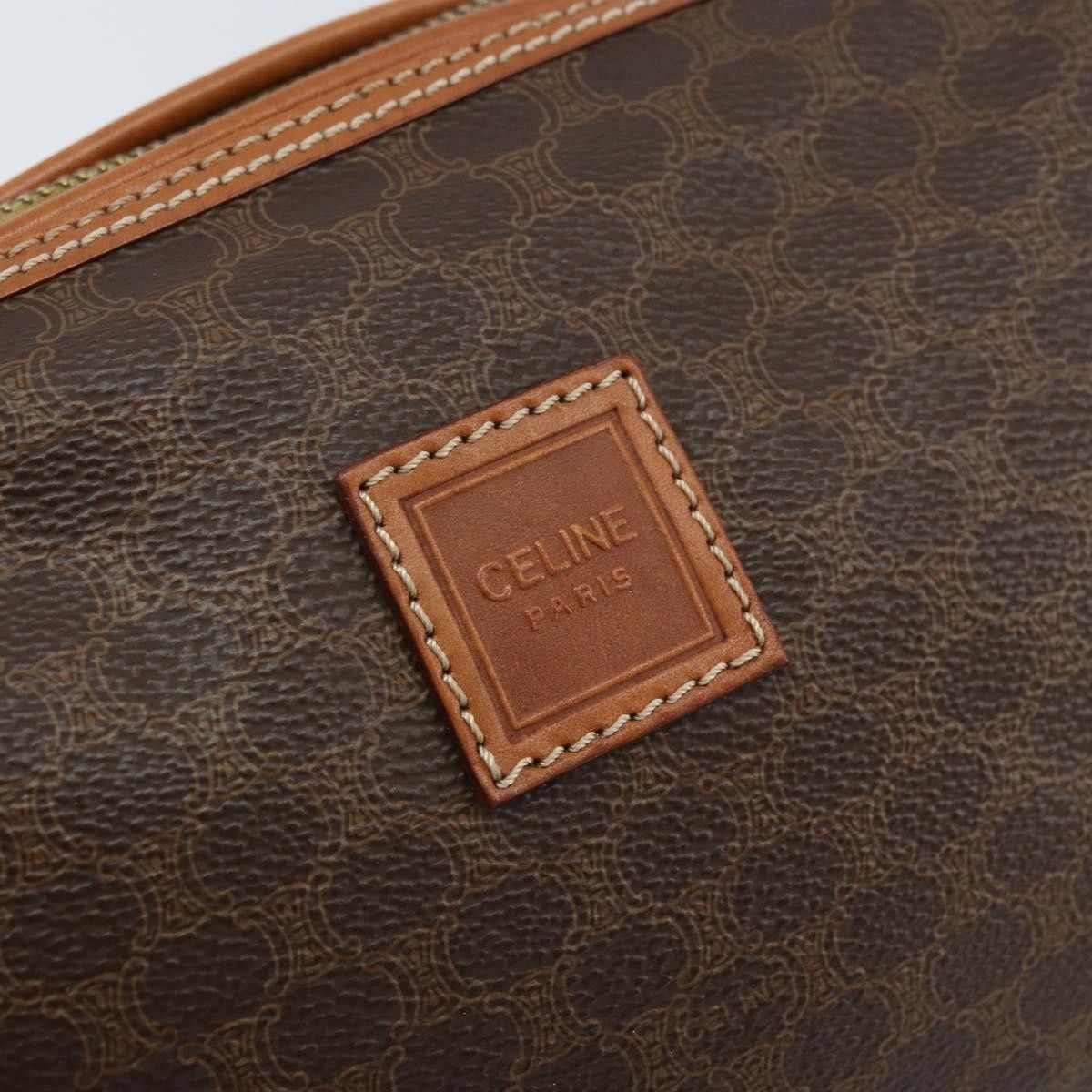 Celine Celine Macadam Pochette Canvas and Leather Size ONE SIZE - 6 Thumbnail