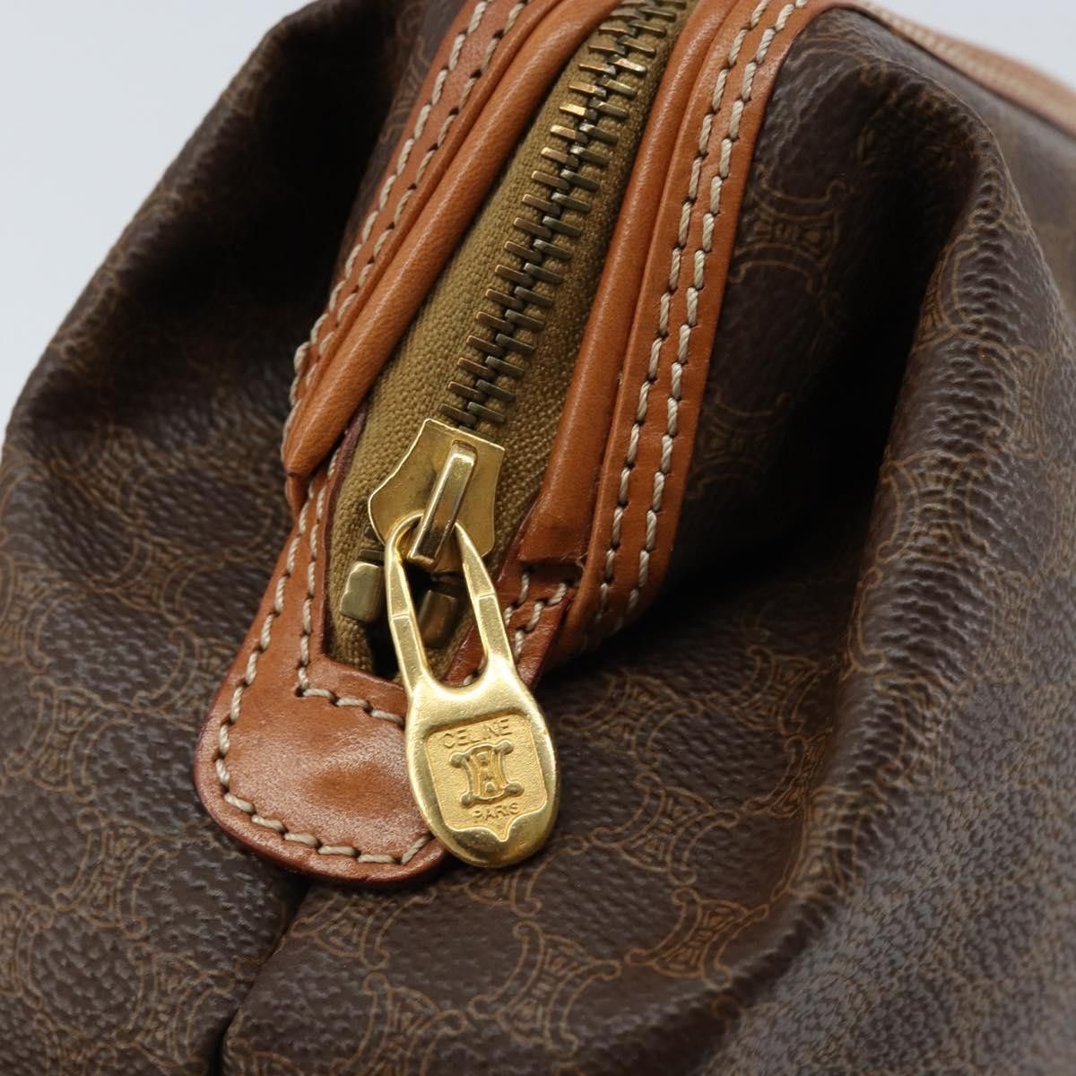 Celine Celine Macadam Pochette Canvas and Leather Size ONE SIZE - 12 Thumbnail