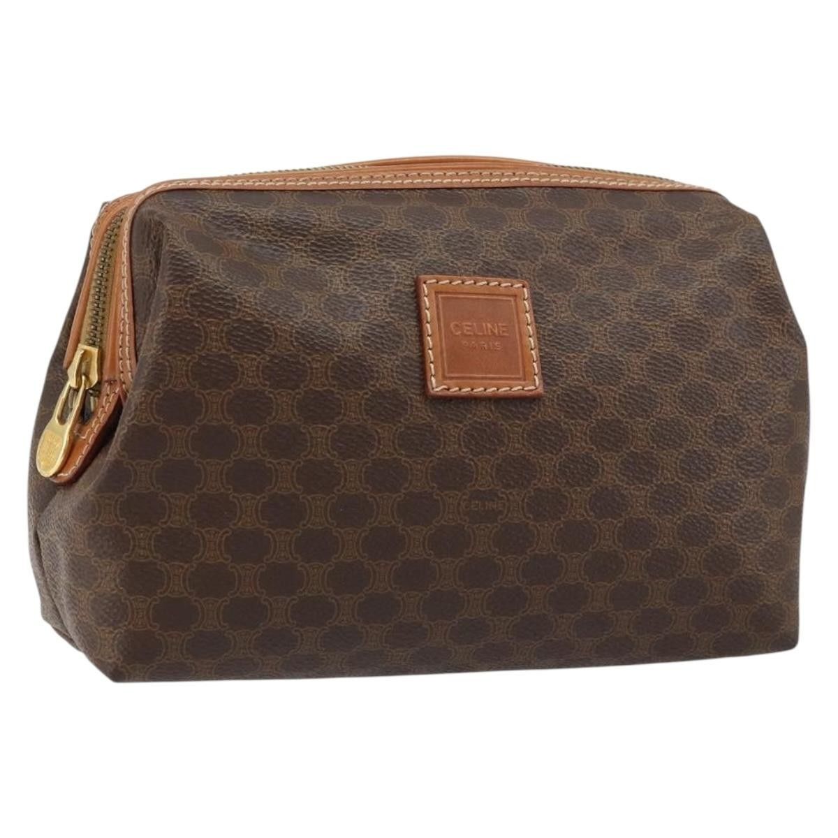 Celine Celine Macadam Pochette Canvas and Leather Size ONE SIZE - 13 Thumbnail