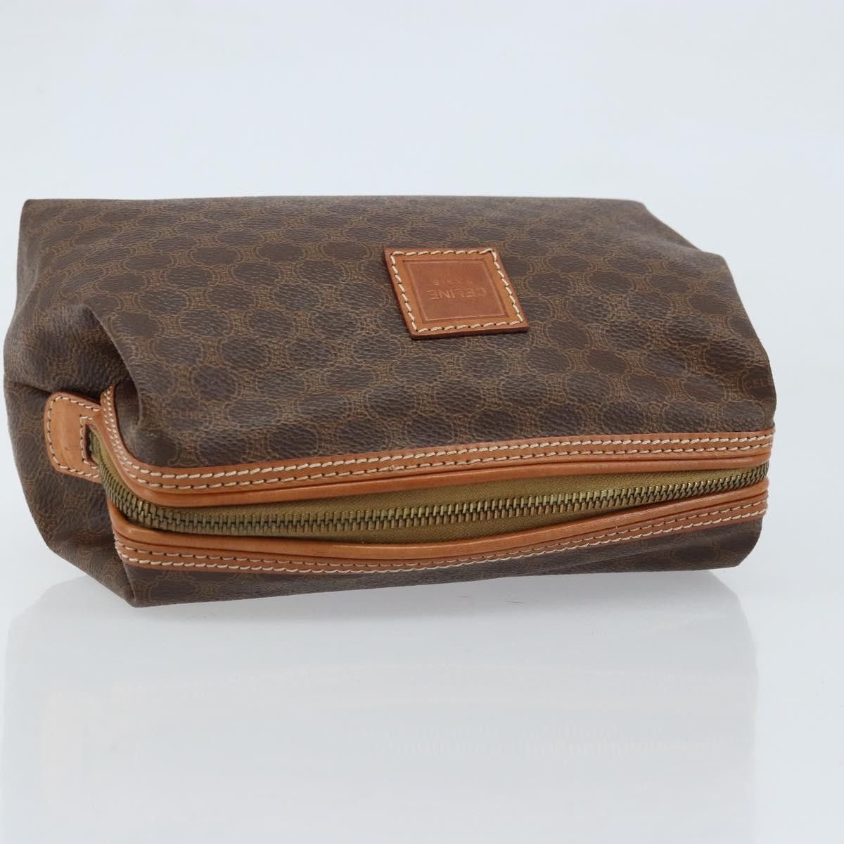 Celine Celine Macadam Pochette Canvas and Leather Size ONE SIZE - 14 Thumbnail
