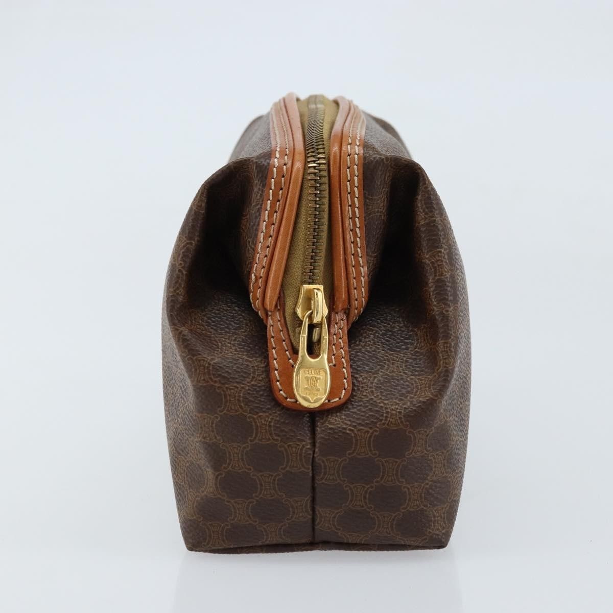 Celine Celine Macadam Pochette Canvas and Leather Size ONE SIZE - 4 Thumbnail