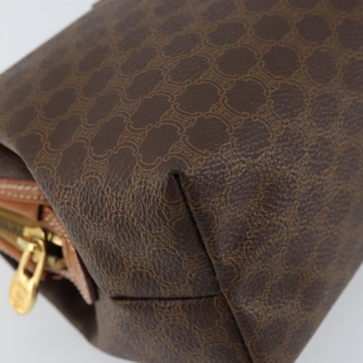 Celine Celine Macadam Pochette Canvas and Leather Size ONE SIZE - 9 Thumbnail