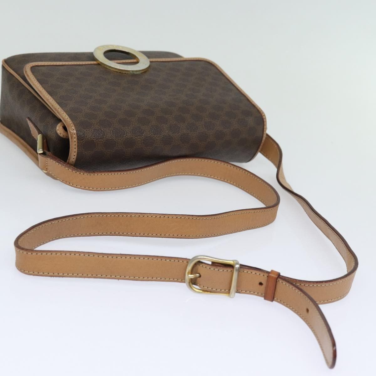 Celine Celine Circle Logo Shoulder Bag Canvas Size ONE SIZE - 7 Thumbnail