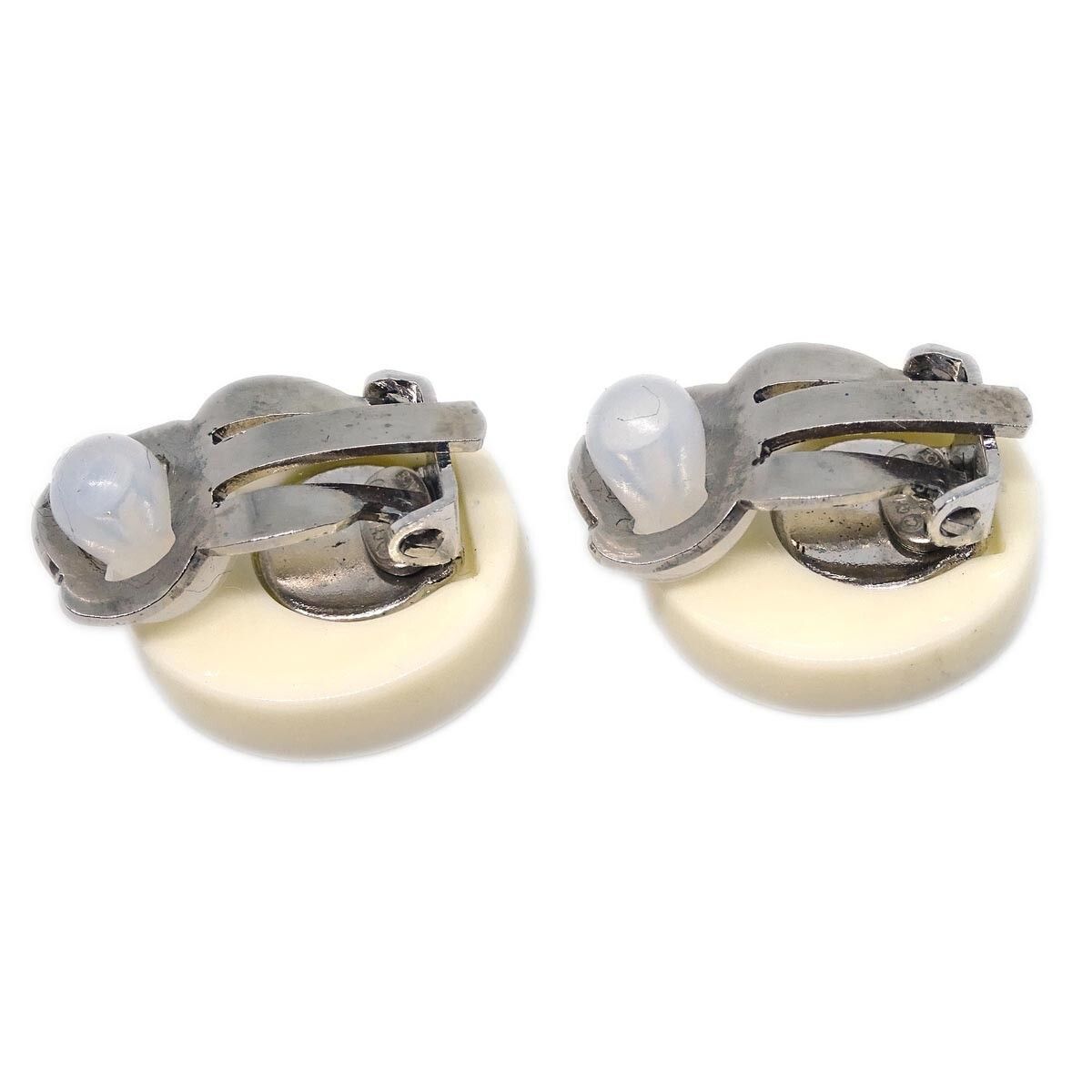 Chanel Chanel Vintage CC Round Button Clip-On Metal Size ONE SIZE - 2 Thumbnail