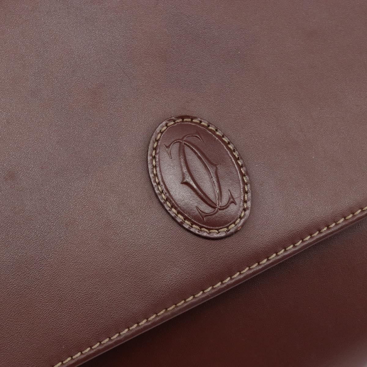 Cartier Cartier Must de Cartier Clutch Leather Size ONE SIZE - 13 Thumbnail