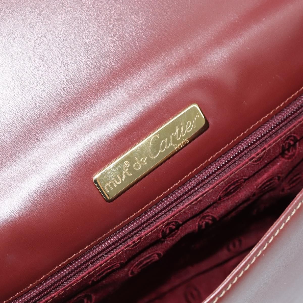 Cartier Cartier Must de Cartier Clutch Leather Size ONE SIZE - 6 Thumbnail