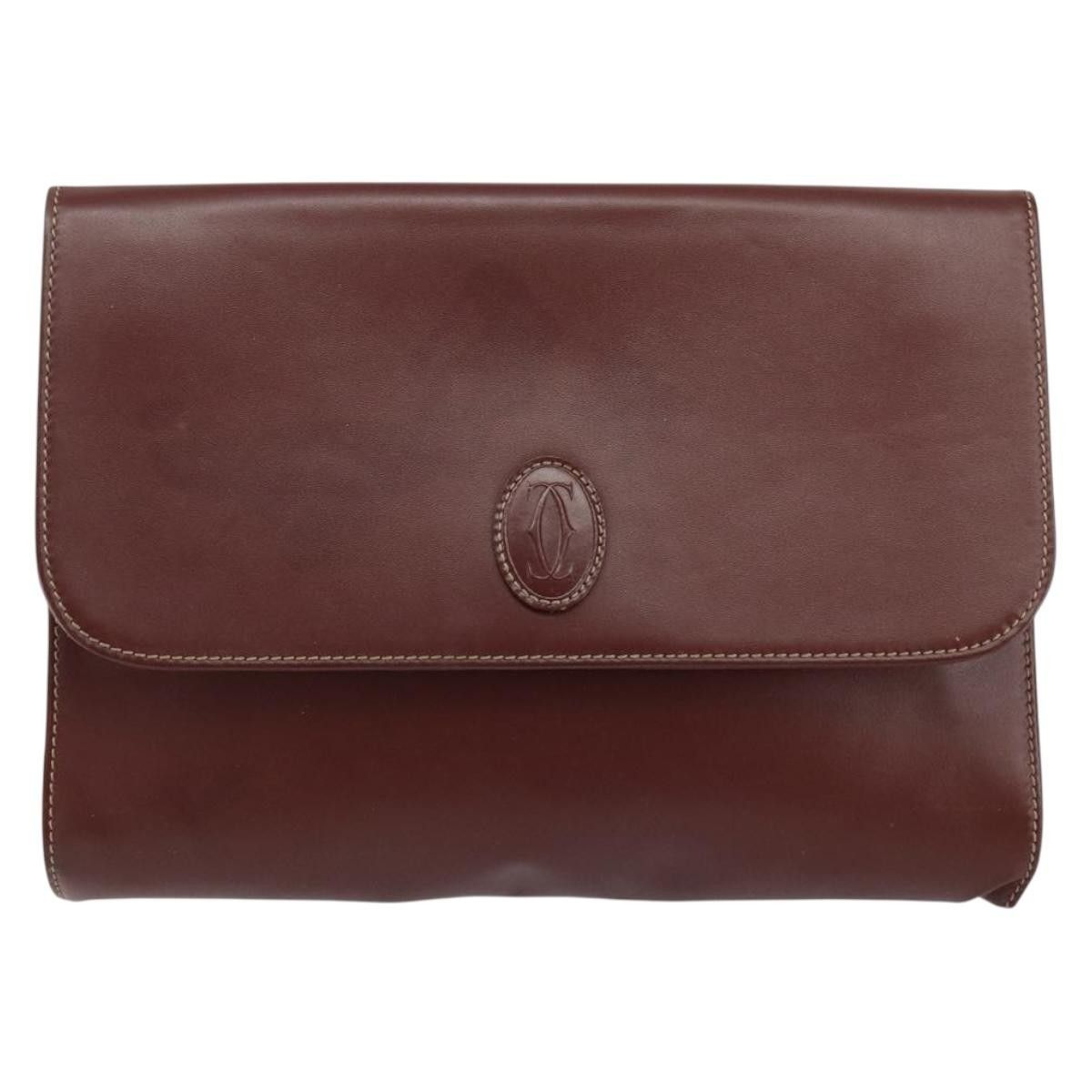 Cartier Cartier Must de Cartier Clutch Leather Size ONE SIZE - 16 Thumbnail