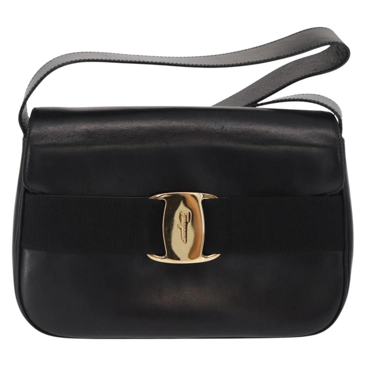 Salvatore Ferragamo Salvatore Ferragamo Vala Leather Size ONE SIZE - 18 Thumbnail