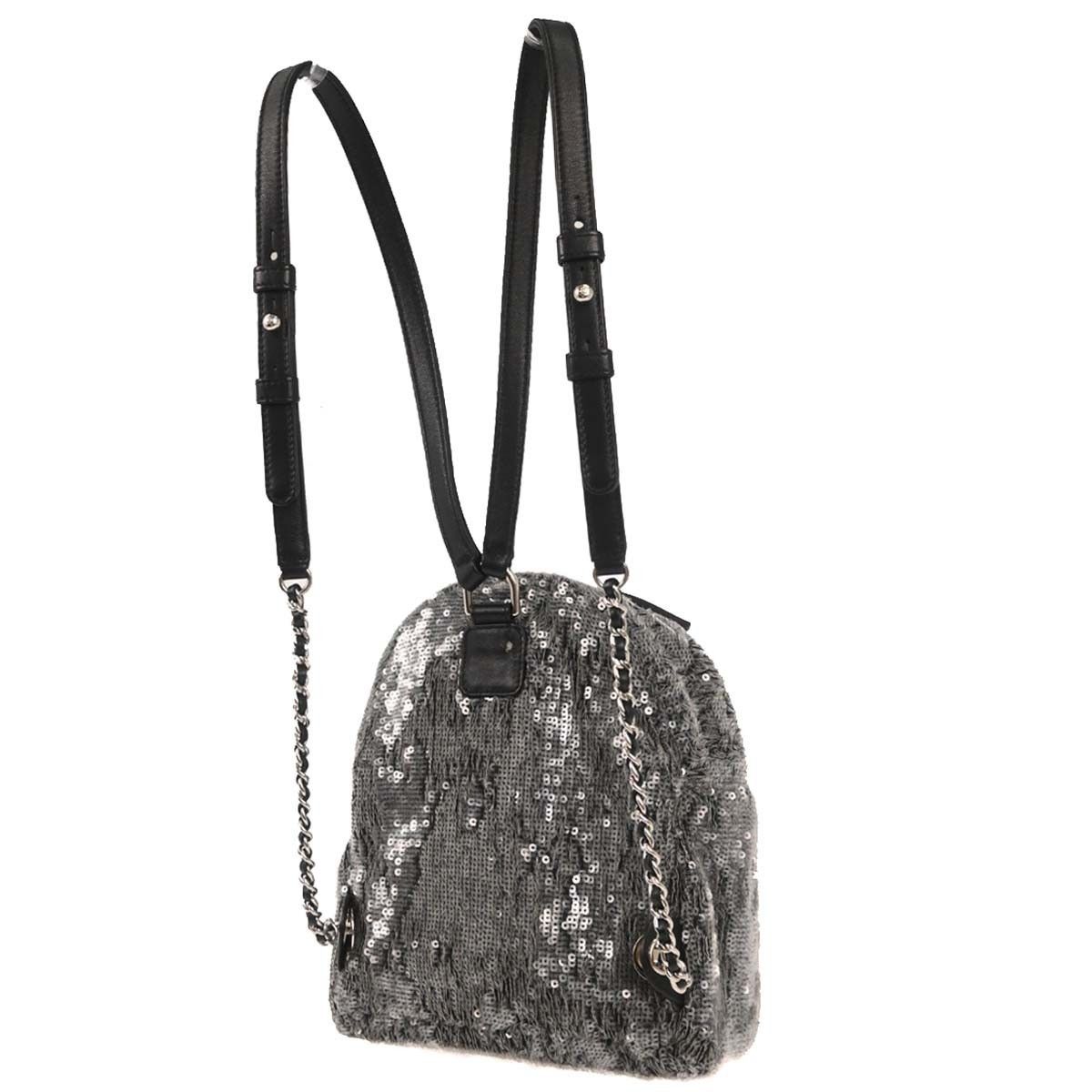 Chanel Chanel Waterfall Backpack Sequins with Leather Size ONE SIZE - 2 Thumbnail