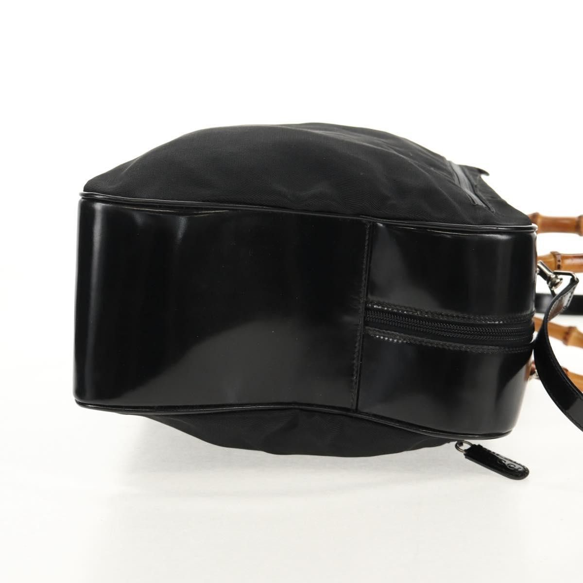 Gucci Gucci Vintage Bamboo Handle Nylon Size ONE SIZE - 4 Thumbnail