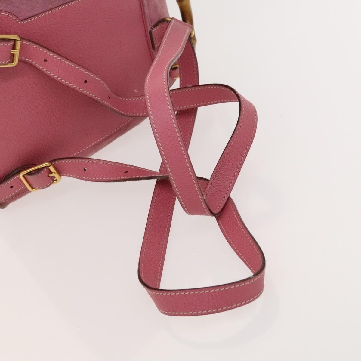 Gucci Gucci Gucci bamboo backpack daim Size ONE SIZE - 17 Thumbnail