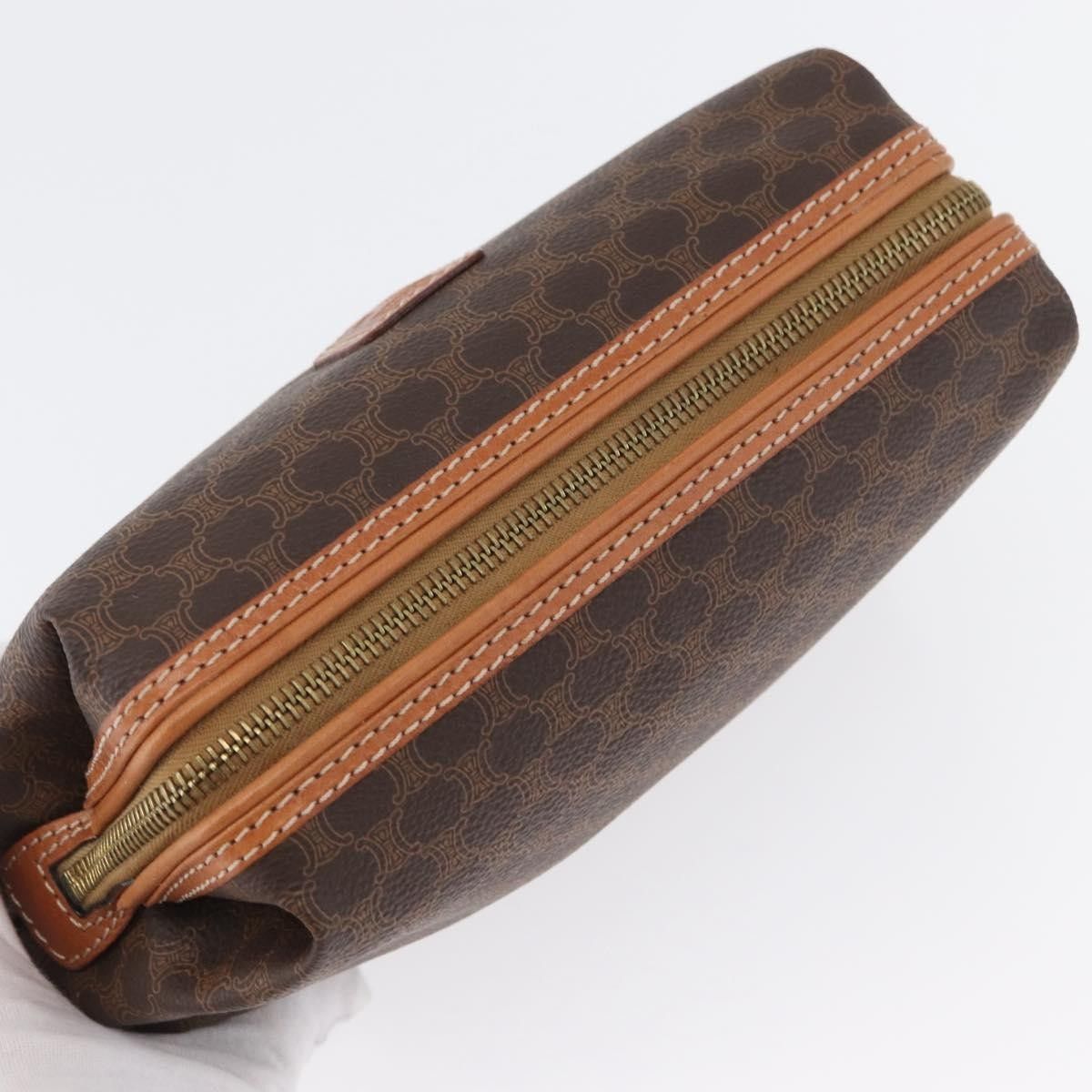 Celine Celine Macadam Pochette Canvas and Leather Size ONE SIZE - 13 Thumbnail