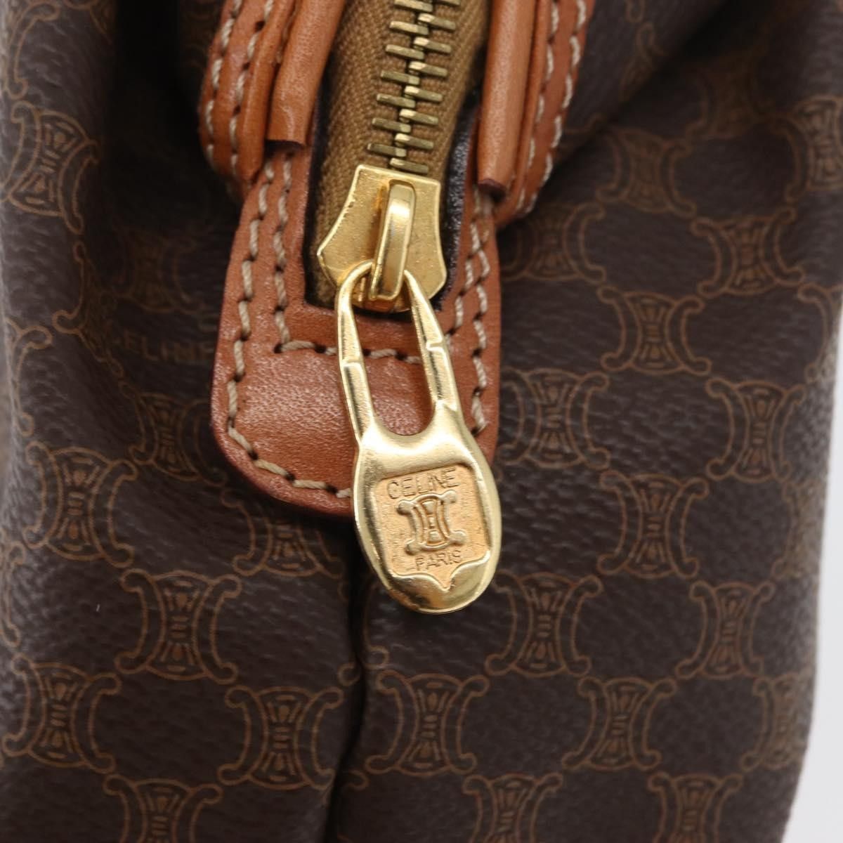 Celine Celine Macadam Pochette Canvas and Leather Size ONE SIZE - 11 Thumbnail