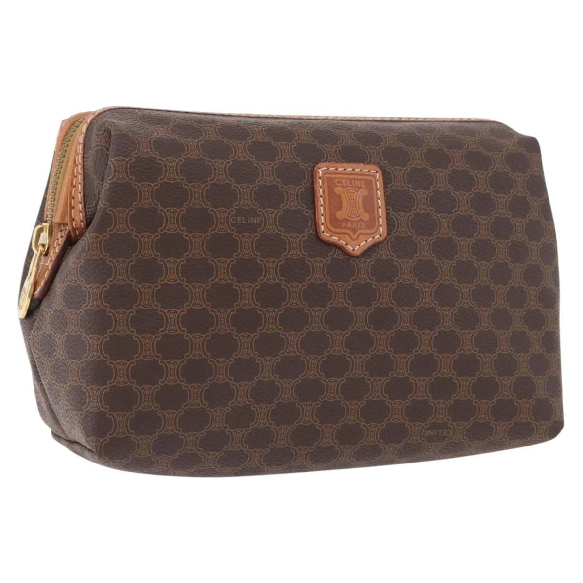 Celine Celine Macadam Pochette Canvas and Leather Size ONE SIZE - 12 Thumbnail