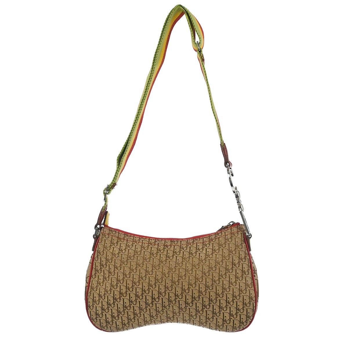 Dior Christian Dior Vintage Rasta Saddle Messenger Bag Diorissimo Canvas Size ONE SIZE - 2 Thumbnail