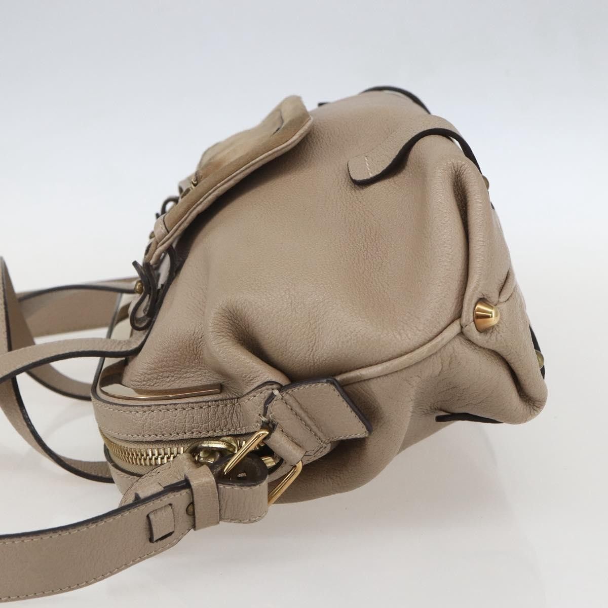 Chloe Chloe Abby Convertible Frame Satchel Leather with Suede Size ONE SIZE - 3 Thumbnail
