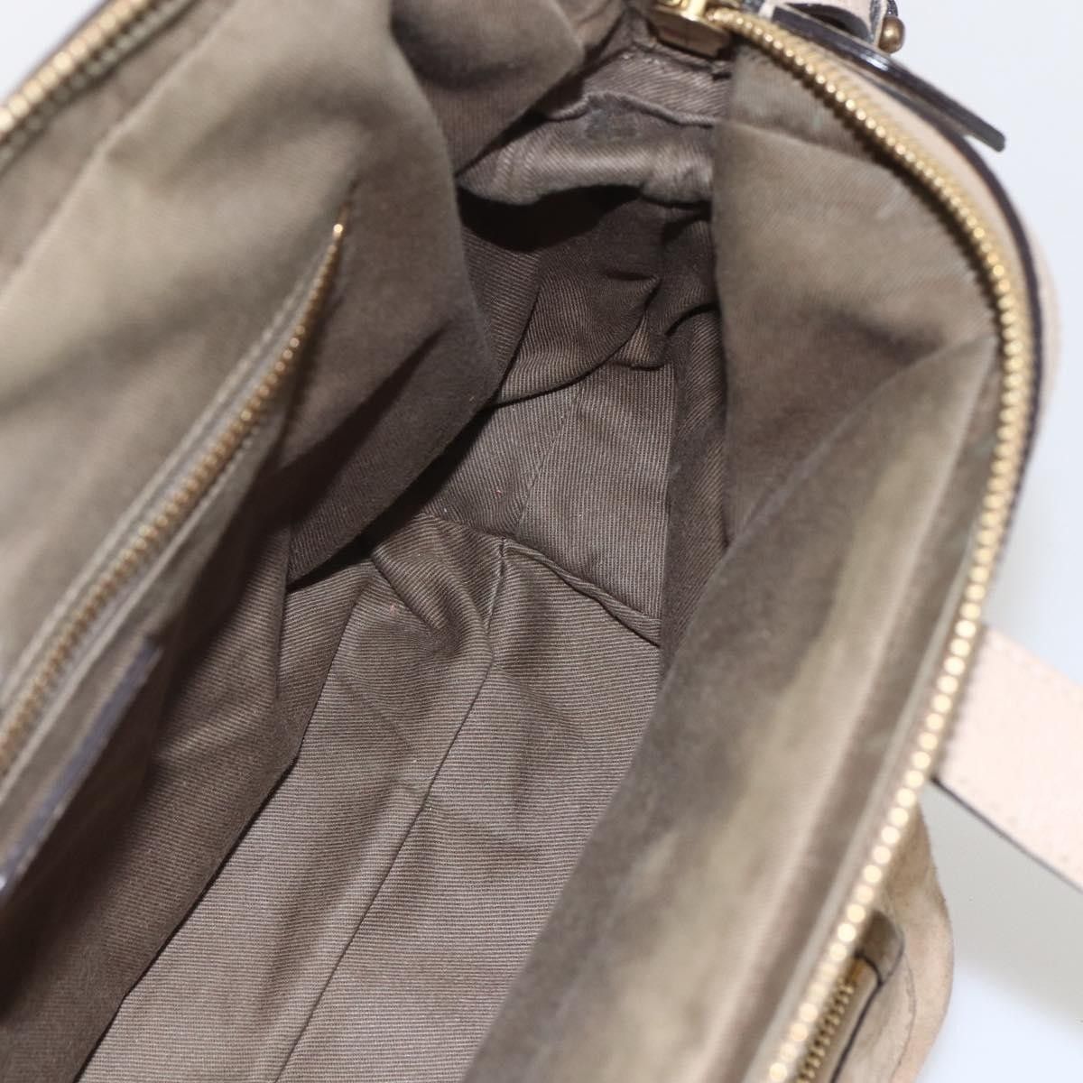 Chloe Chloe Abby Convertible Frame Satchel Leather with Suede Size ONE SIZE - 19 Thumbnail