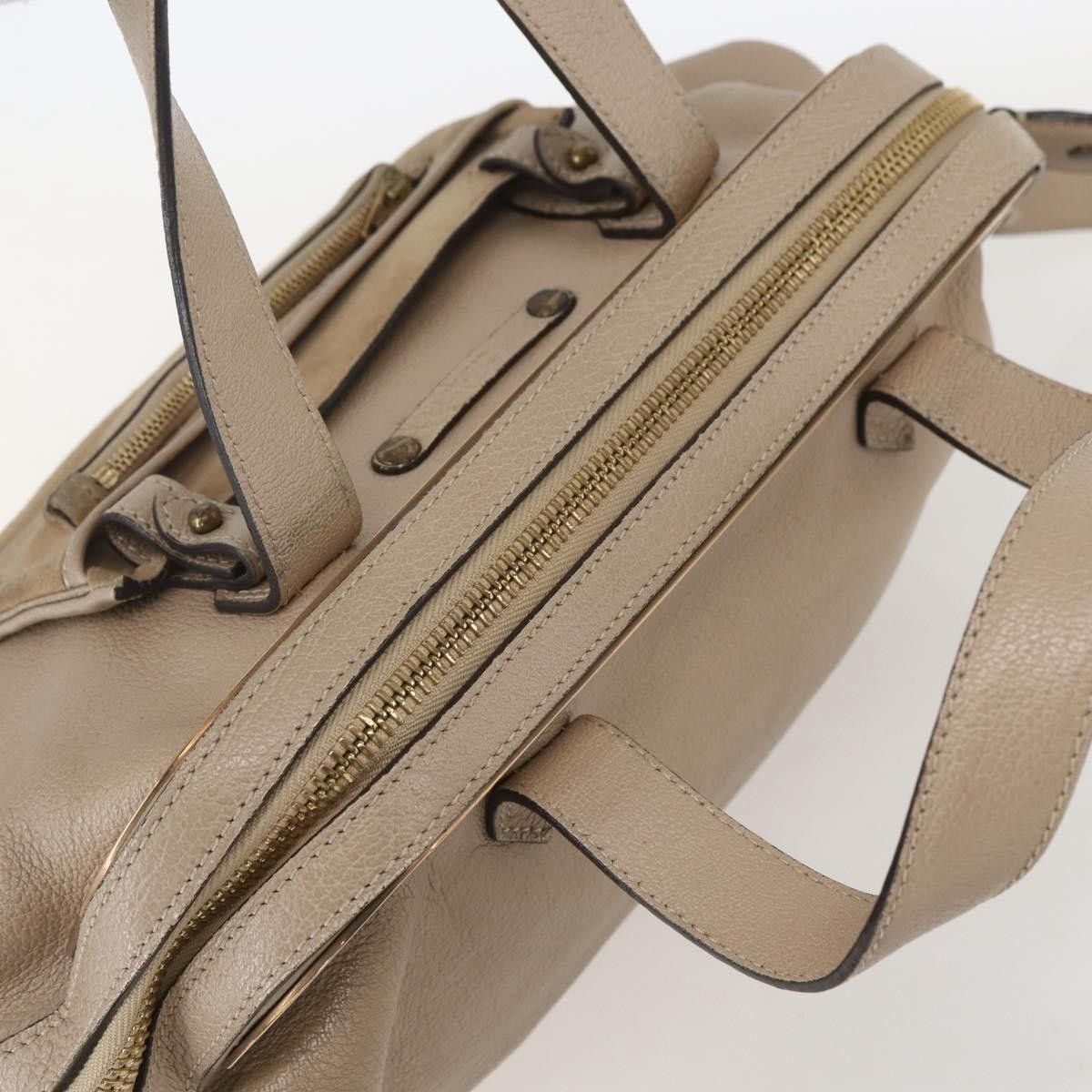 Chloe Chloe Abby Convertible Frame Satchel Leather with Suede Size ONE SIZE - 15 Thumbnail