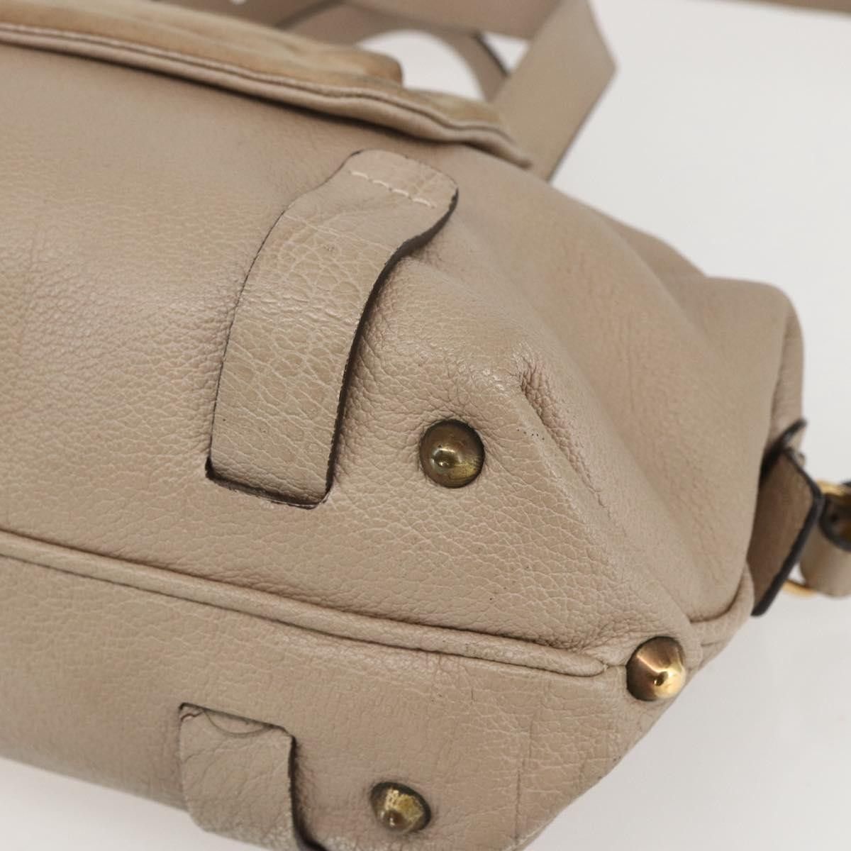 Chloe Chloe Abby Convertible Frame Satchel Leather with Suede Size ONE SIZE - 11 Thumbnail